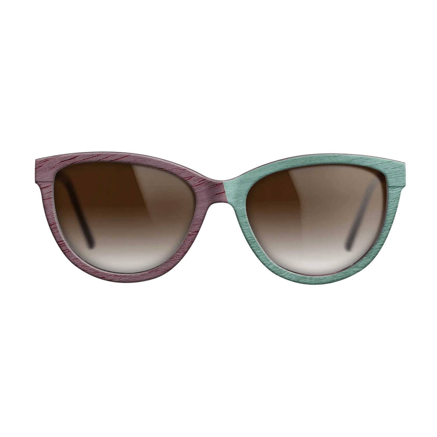 Poplar Dyed: Yellow,Poplar Dyed: Purple,Poplar Dyed: Baby Blue,Poplar Dyed: Red: Angle Cut - The Maiden - Cat - 1332 - SIRIS wood optic