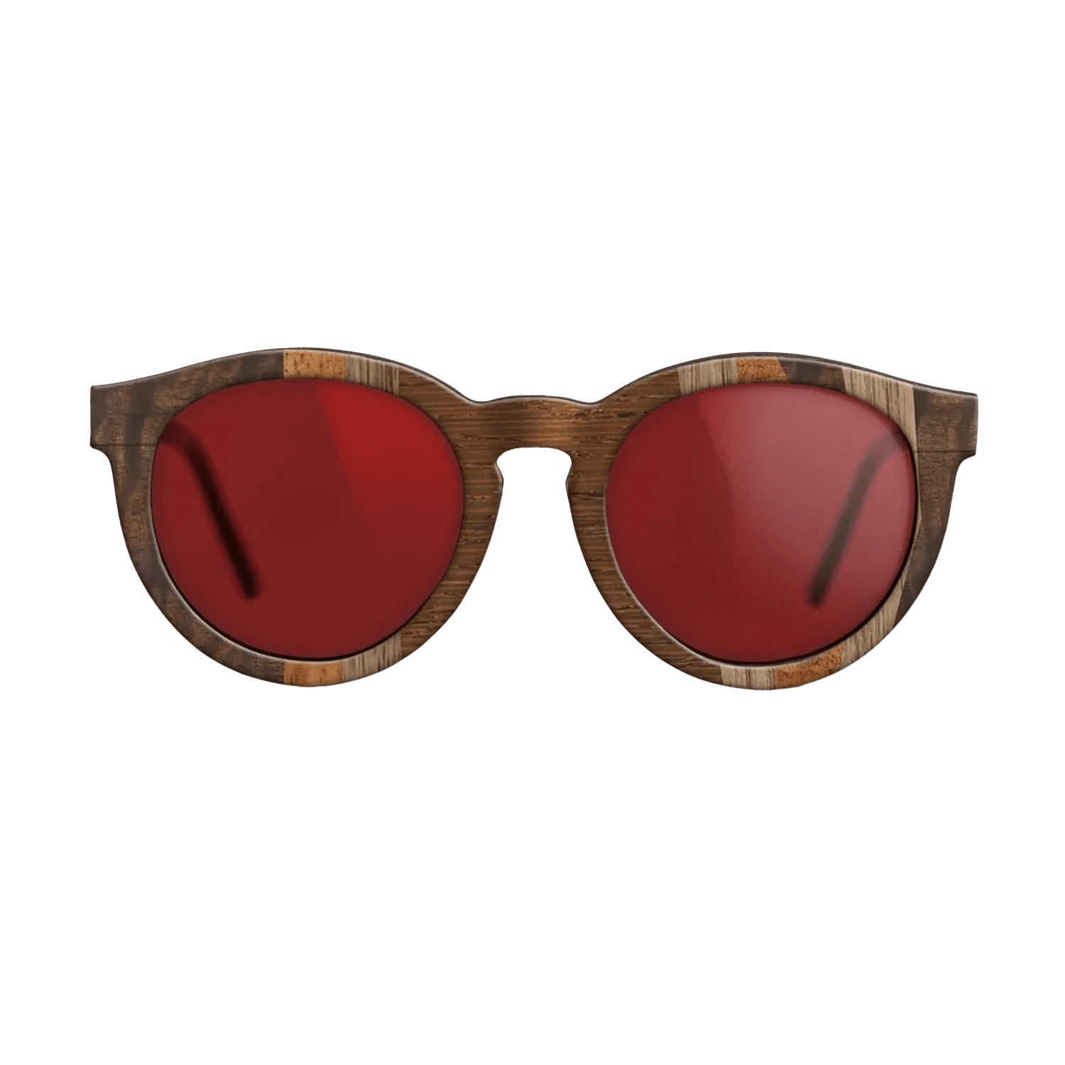Wenge,Walnut: Straight Grain,Fumed Eucalyptus,Fumed Oak,Koa,Kingwood: Fractal - The Rebel - Round - 1088 - SIRIS wood optic