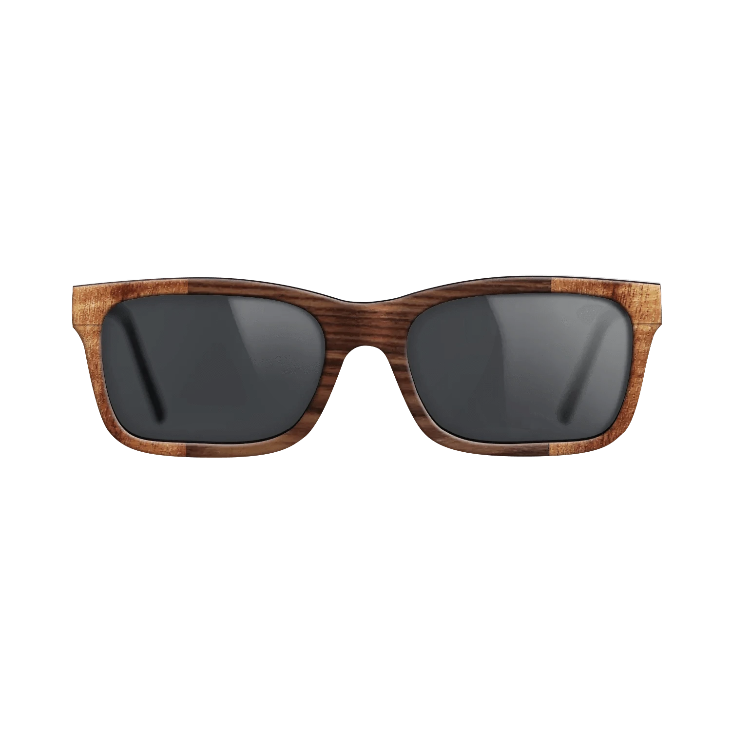Wenge,Koa,Walnut: Straight Grain,Santos Rosewood Dark: Recursive - The Sage - Rectangle - 1072 - SIRIS wood optic