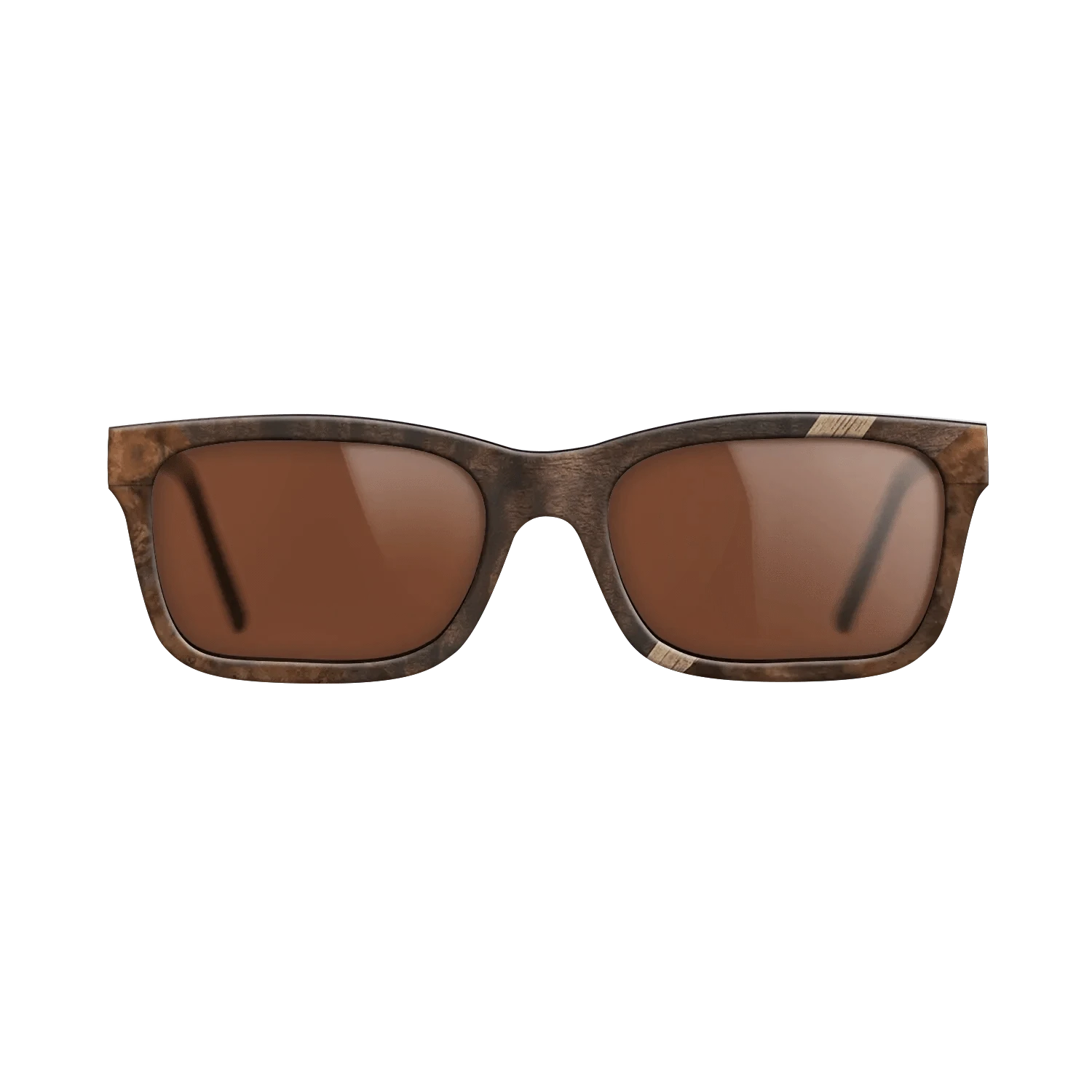 Walnut: Straight Grain,Poplar Dyed: Grey,Walnut Burl,Fumed Eucalyptus: Geometric - The Sage - Rectangle - 1516 - SIRIS wood optic