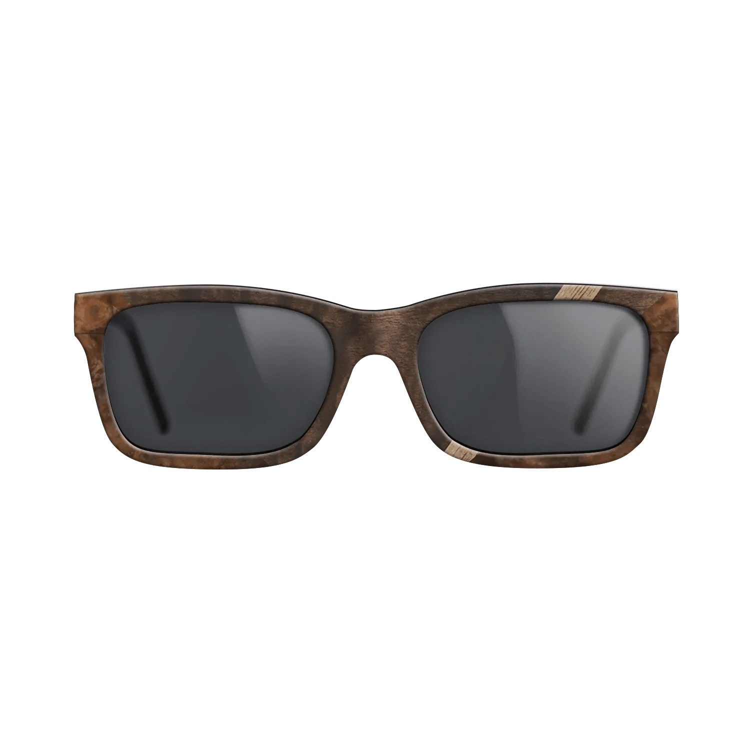 Walnut: Straight Grain,Poplar Dyed: Grey,Walnut Burl,Fumed Eucalyptus: Geometric - The Sage - Rectangle - 1516 - SIRIS wood optic