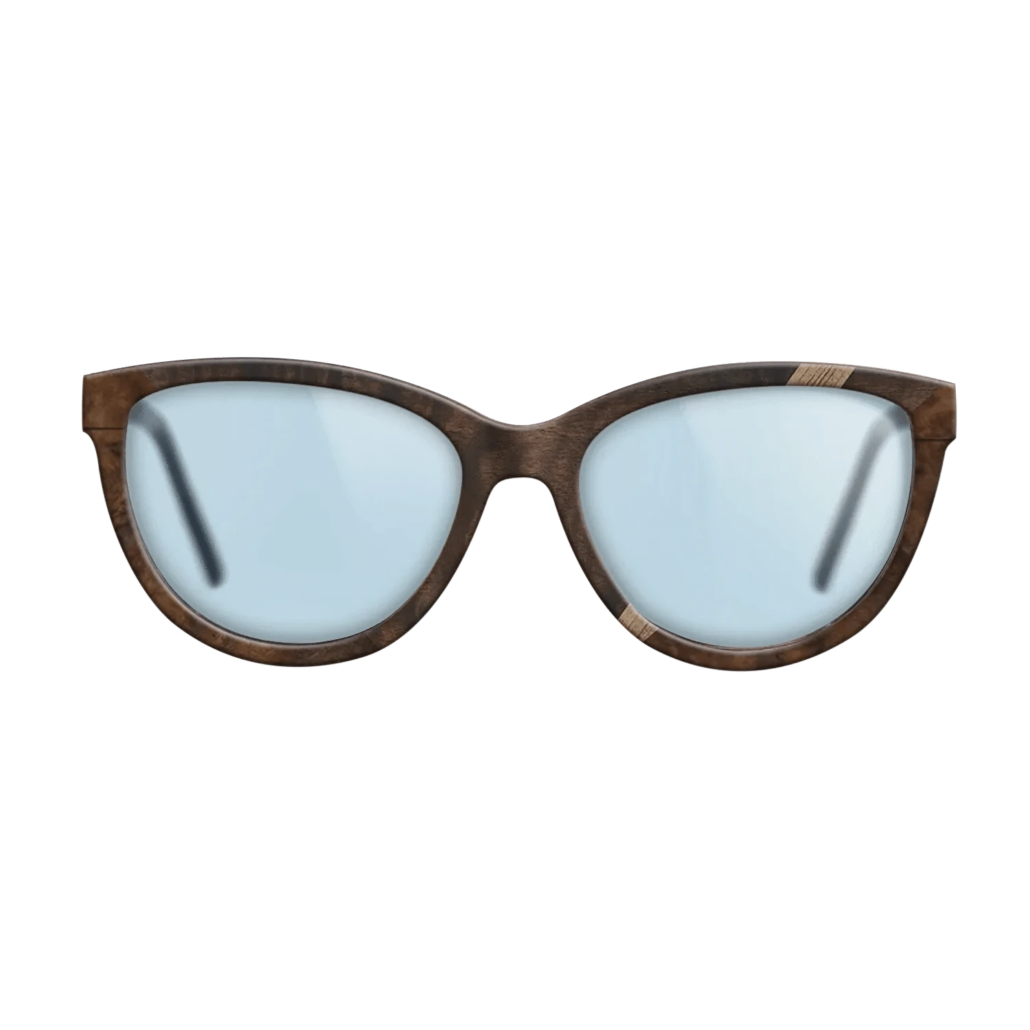 Walnut: Straight Grain,Poplar Dyed: Grey,Walnut Burl,Fumed Eucalyptus: Geometric - The Maiden - Cat - 1516 - SIRIS wood optic