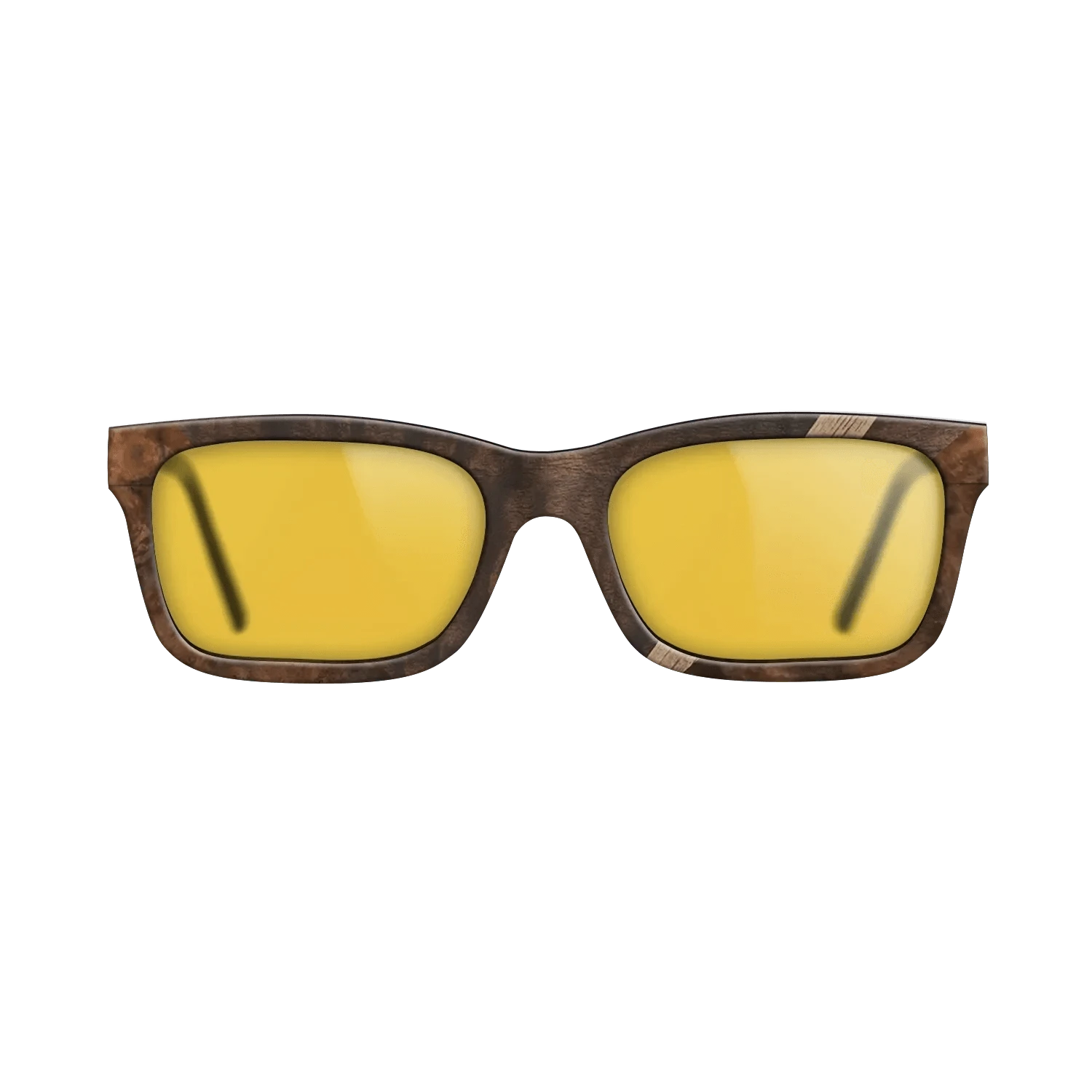 Walnut: Straight Grain,Poplar Dyed: Grey,Walnut Burl,Fumed Eucalyptus: Geometric - The Sage - Rectangle - 1516 - SIRIS wood optic