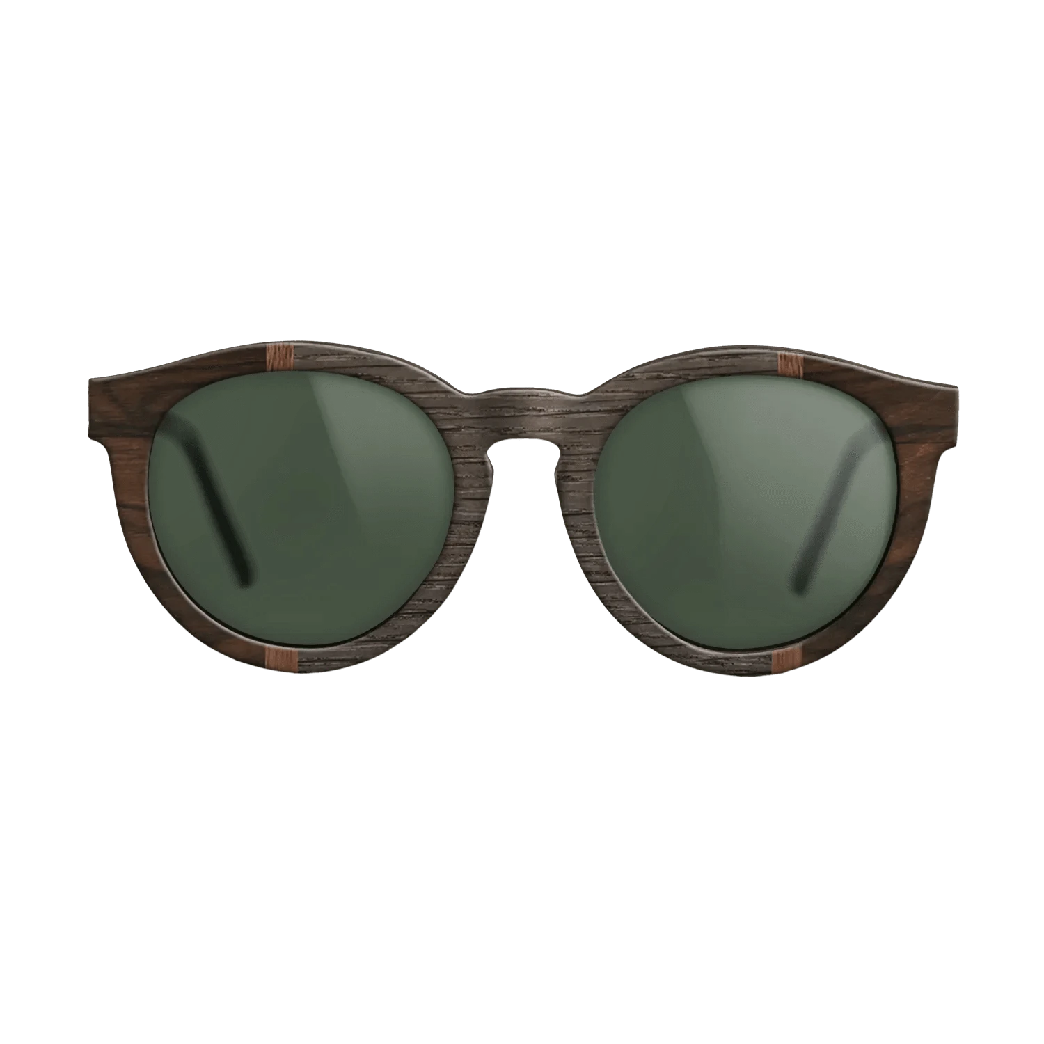 Walnut Claro Light,Ziricote Dark Quartered,Fumed Oak: Recursive - The Rebel - Round - 1045 - SIRIS wood optic