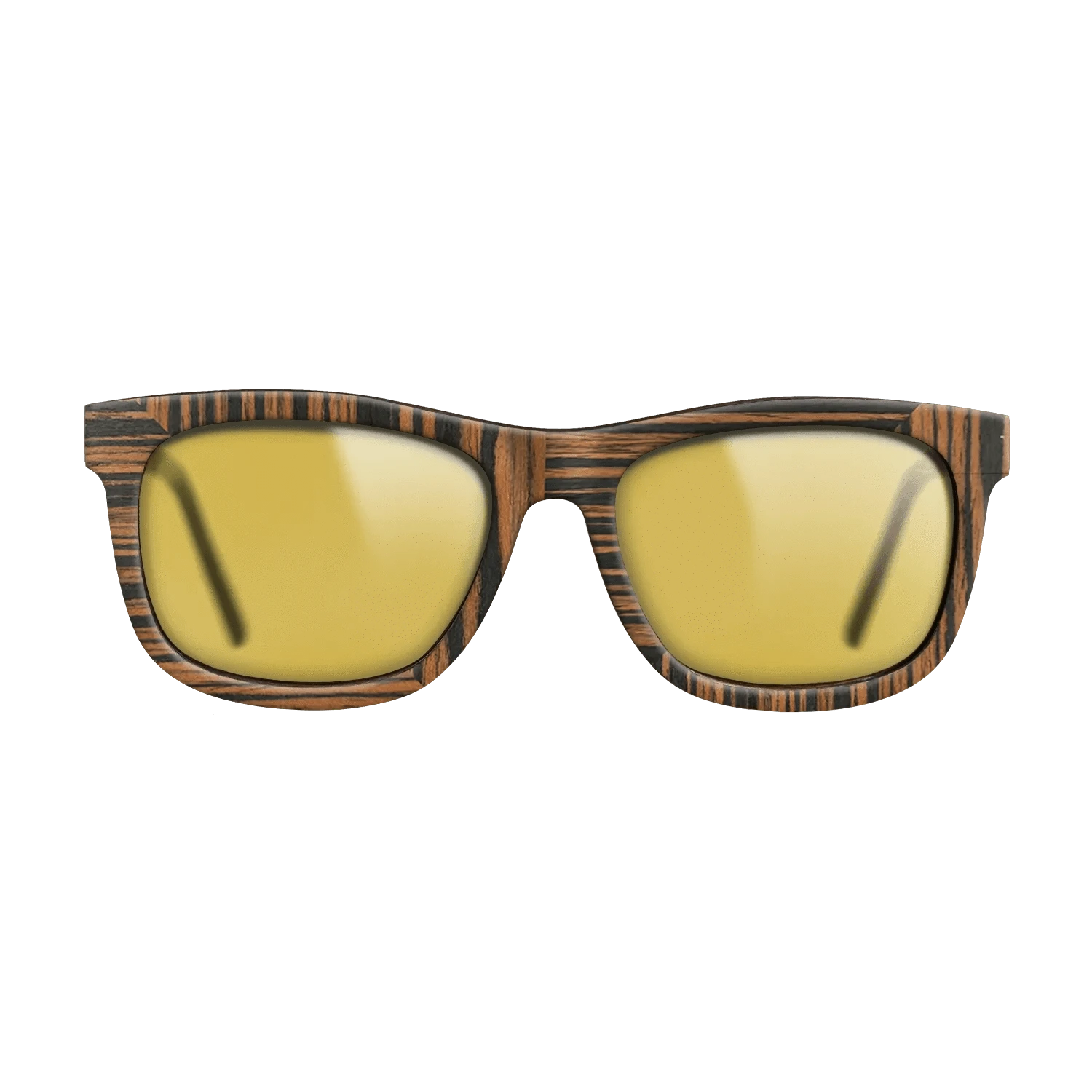 Poplar Dyed: Grey,Italian Ebony: Weave - The Hero - Square - 747 - SIRIS wood optic