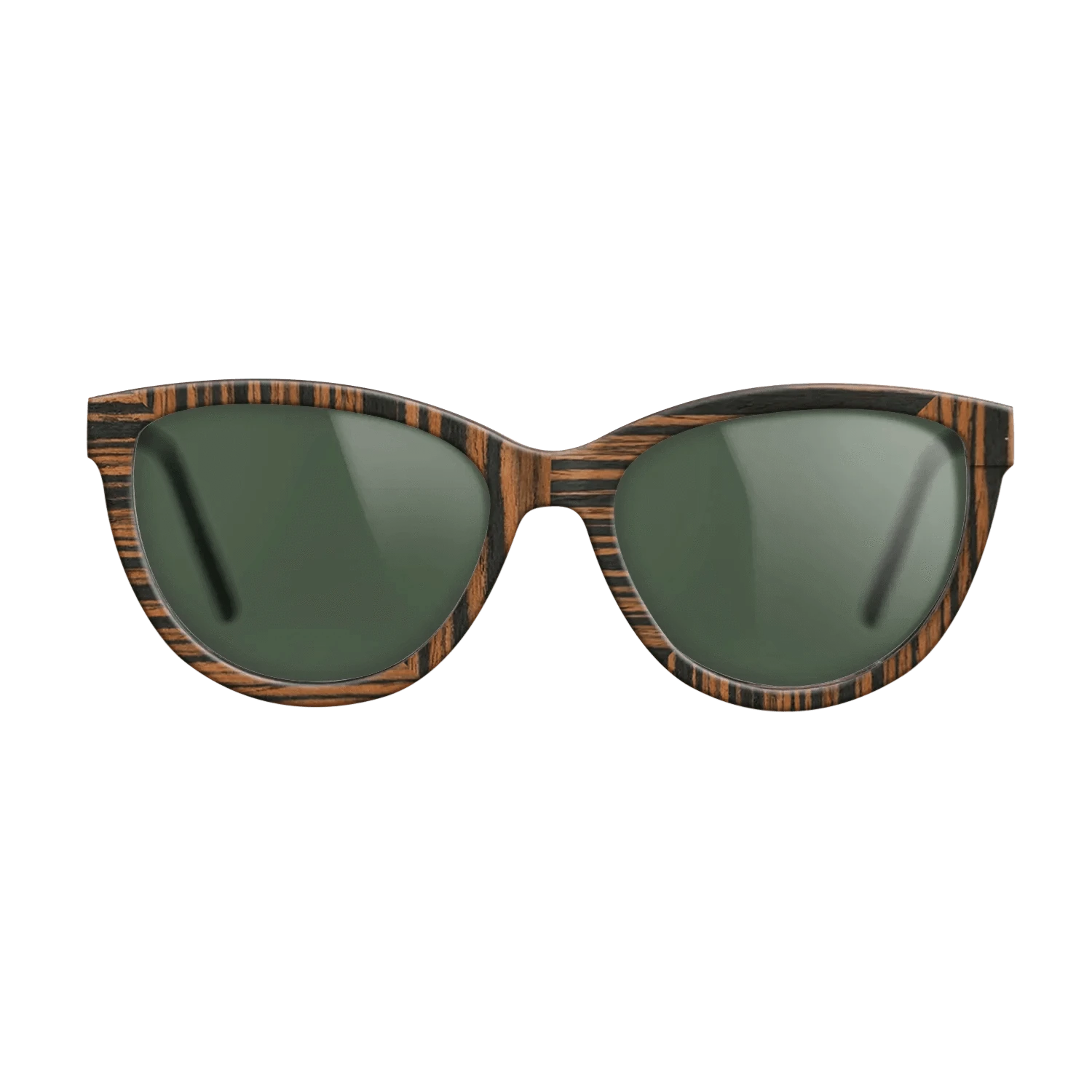 Walnut: Straight Grain,Italian Ebony: Weave - The Maiden - Cat - 1176 - SIRIS wood optic