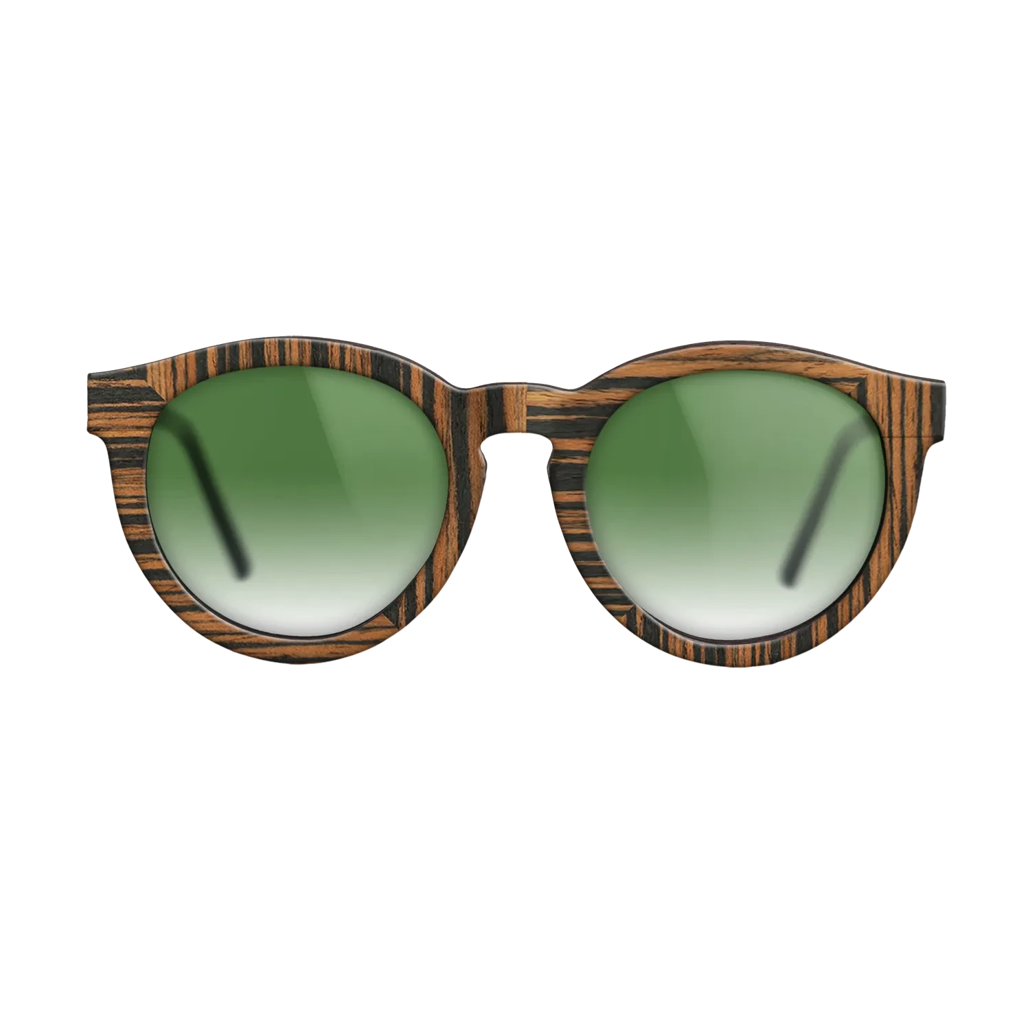 Ziricote Dark Quartered,Olive Burl,Italian Ebony: Weave - The Rebel - Round - 1239 - SIRIS wood optic
