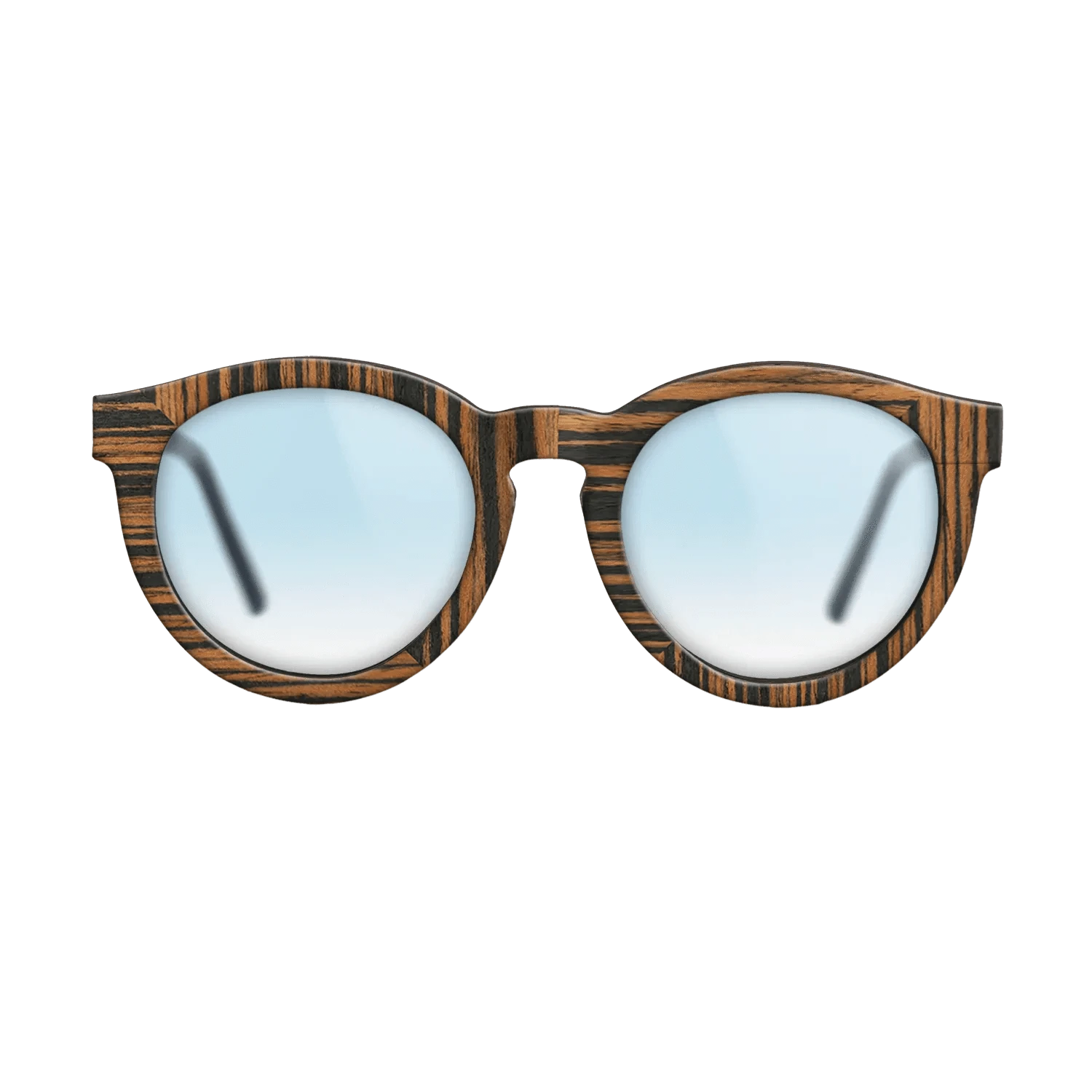 Ziricote Dark Quartered,Olive Burl,Italian Ebony: Weave - The Rebel - Round - 1239 - SIRIS wood optic