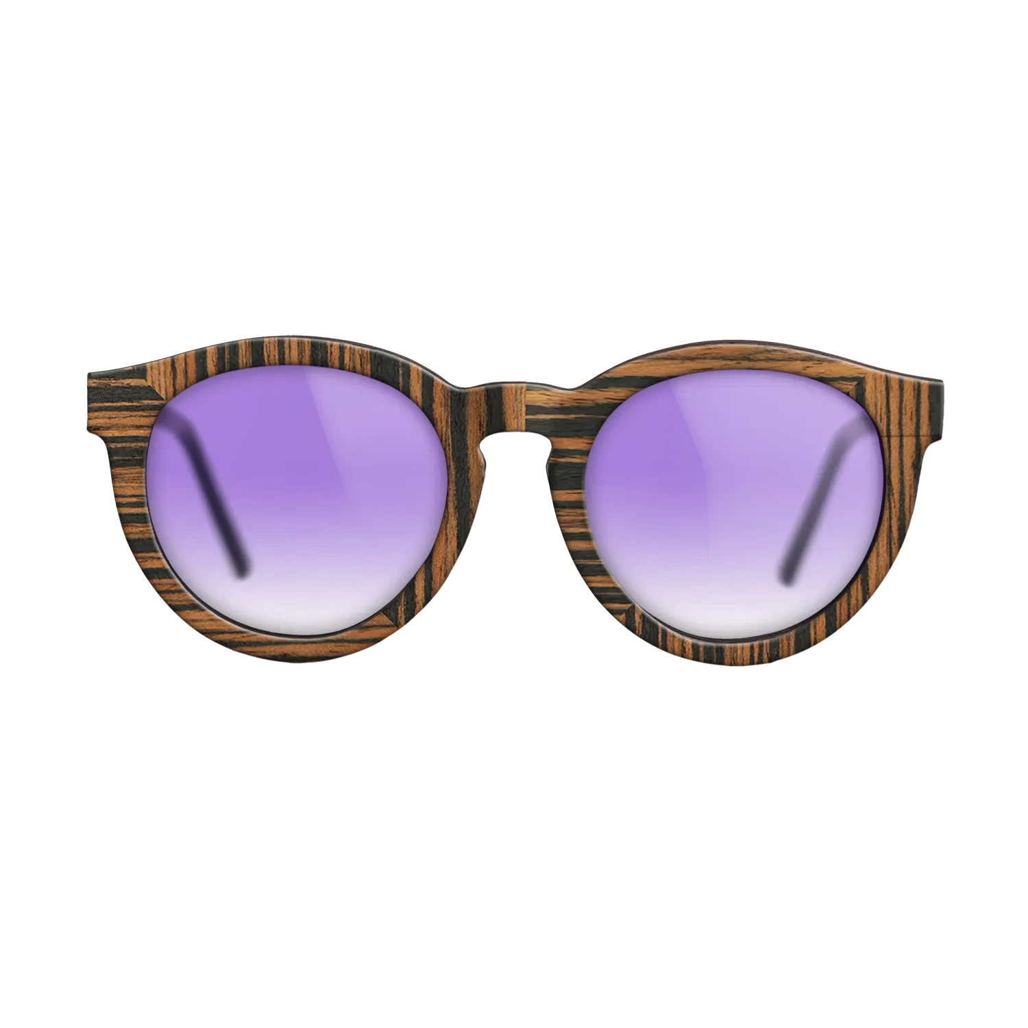 Ziricote Dark Quartered,Olive Burl,Italian Ebony: Weave - The Rebel - Round - 1239 - SIRIS wood optic