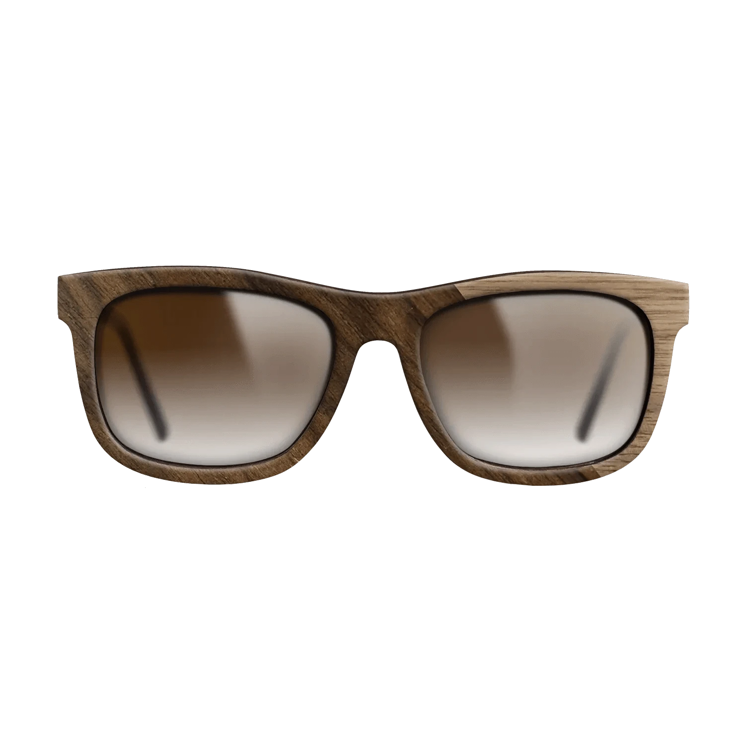 Walnut: Straight Grain,Ziricote Dark Quartered: Angle Cut - The Hero - Square - 1291 - SIRIS wood optic