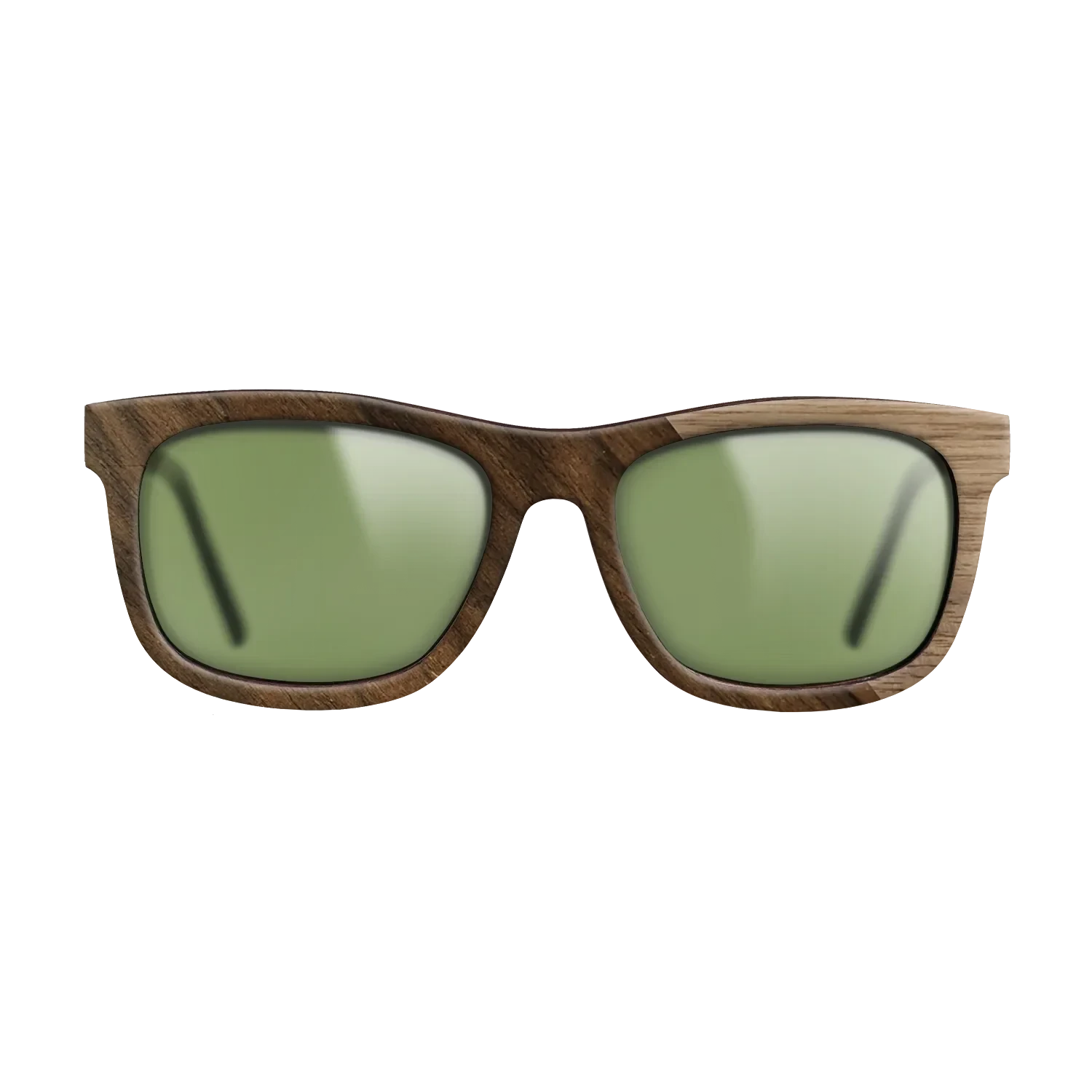 Walnut: Straight Grain,Ziricote Dark Quartered: Angle Cut - The Hero - Square - 1291 - SIRIS wood optic