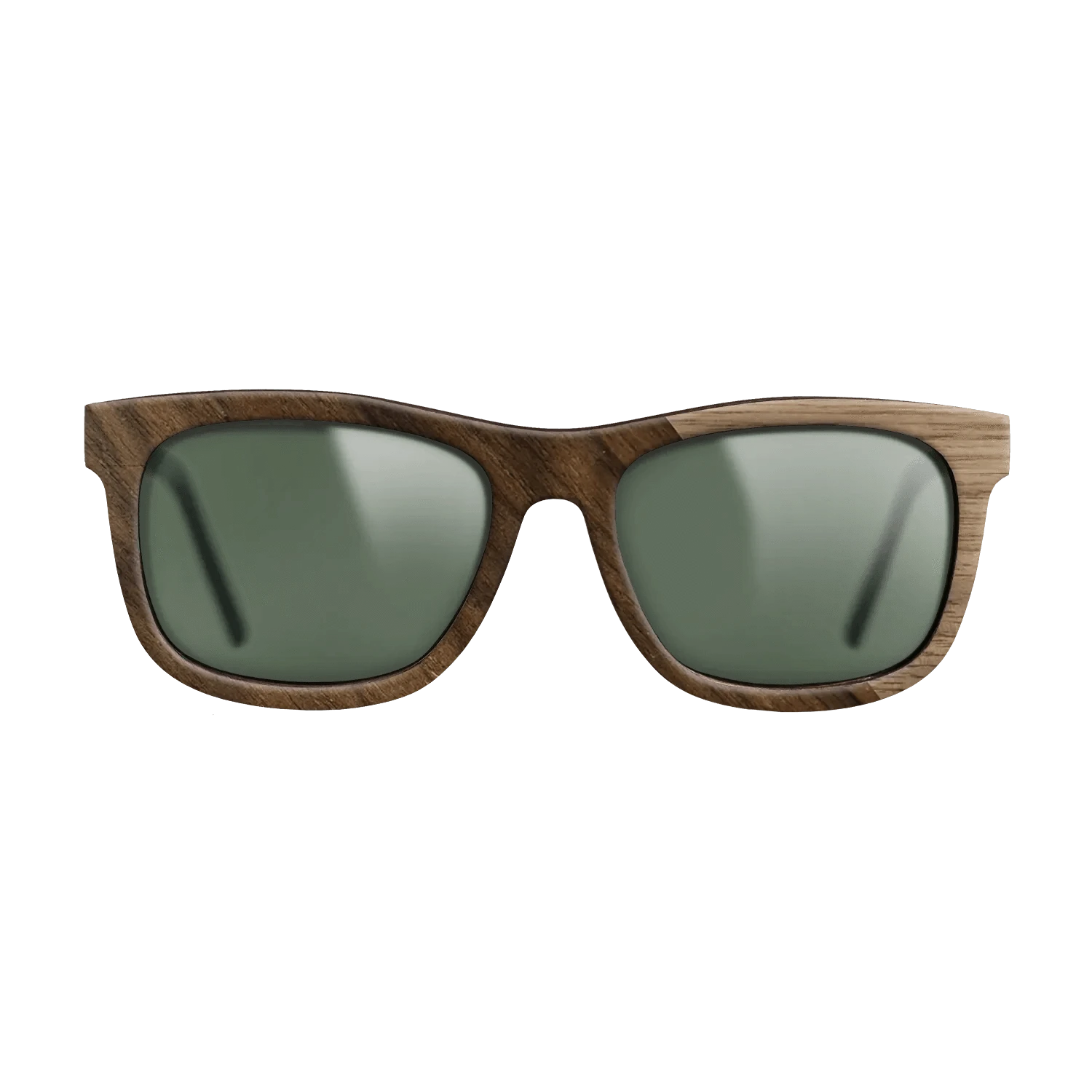 Walnut: Straight Grain,Ziricote Dark Quartered: Angle Cut - The Hero - Square - 1291 - SIRIS wood optic