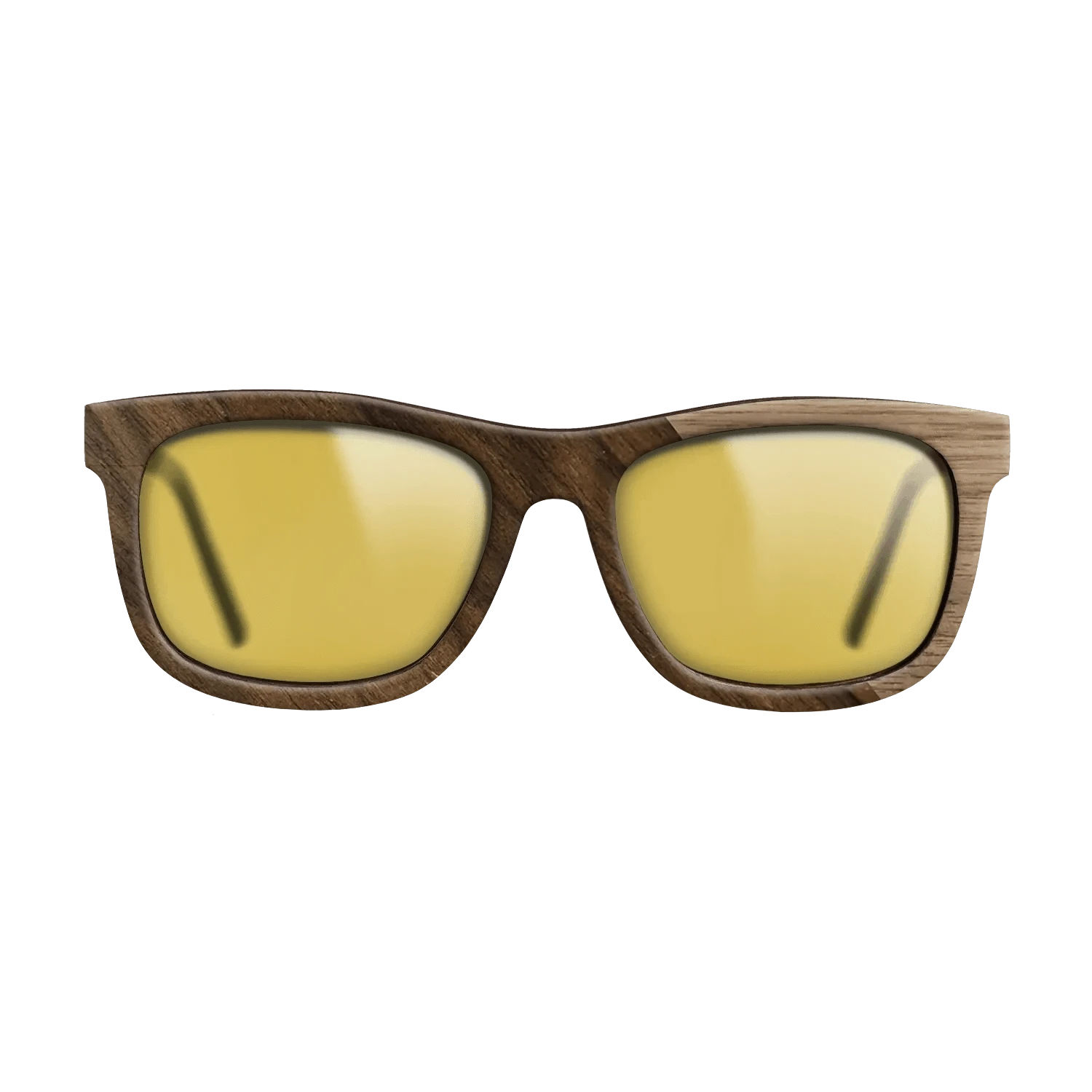 Walnut: Straight Grain,Ziricote Dark Quartered: Angle Cut - The Hero - Square - 1291 - SIRIS wood optic