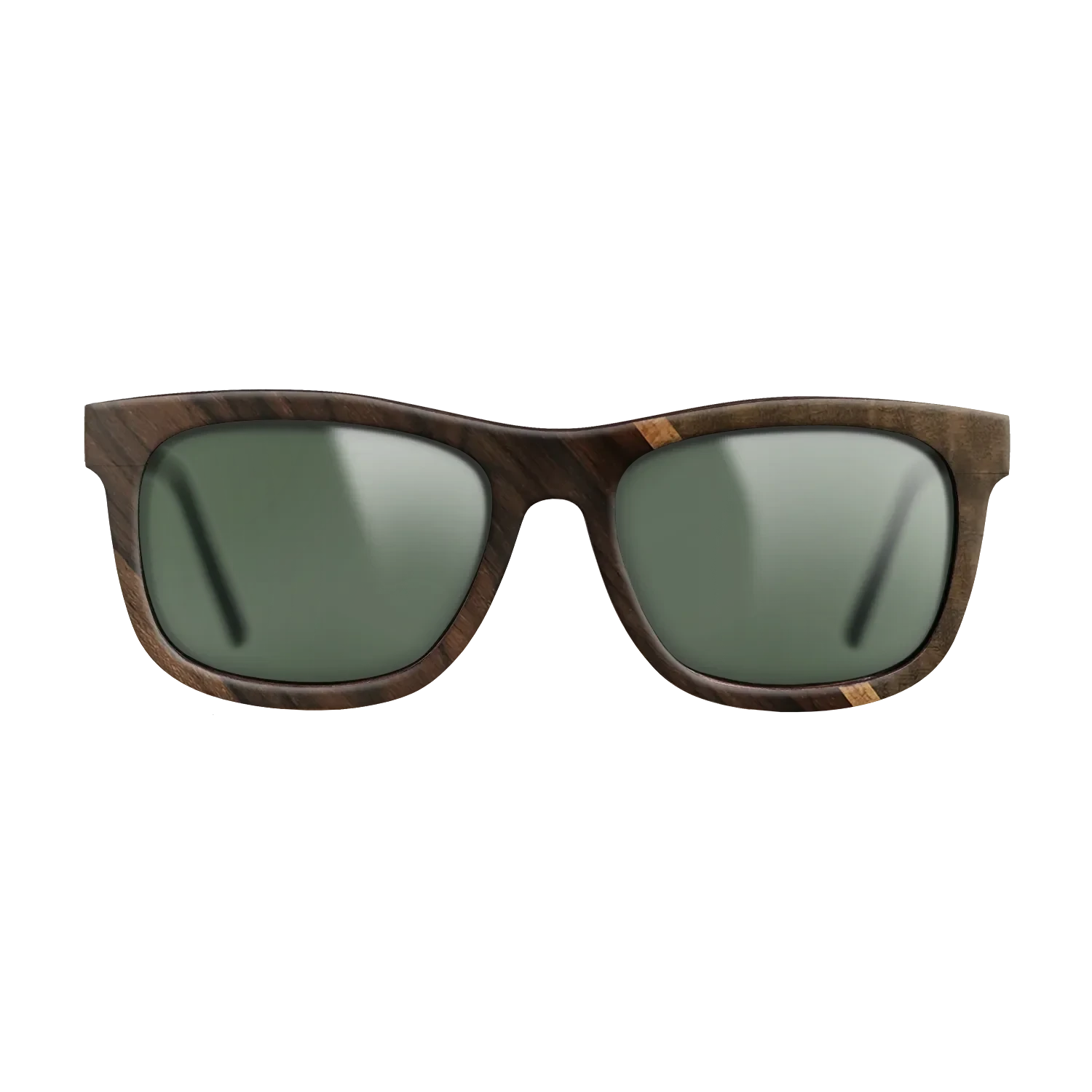 Ziricote Light Quartered,Fumed Eucalyptus,Royal White Ebony: Angle Cut - The Hero - Square - 828 - SIRIS wood optic