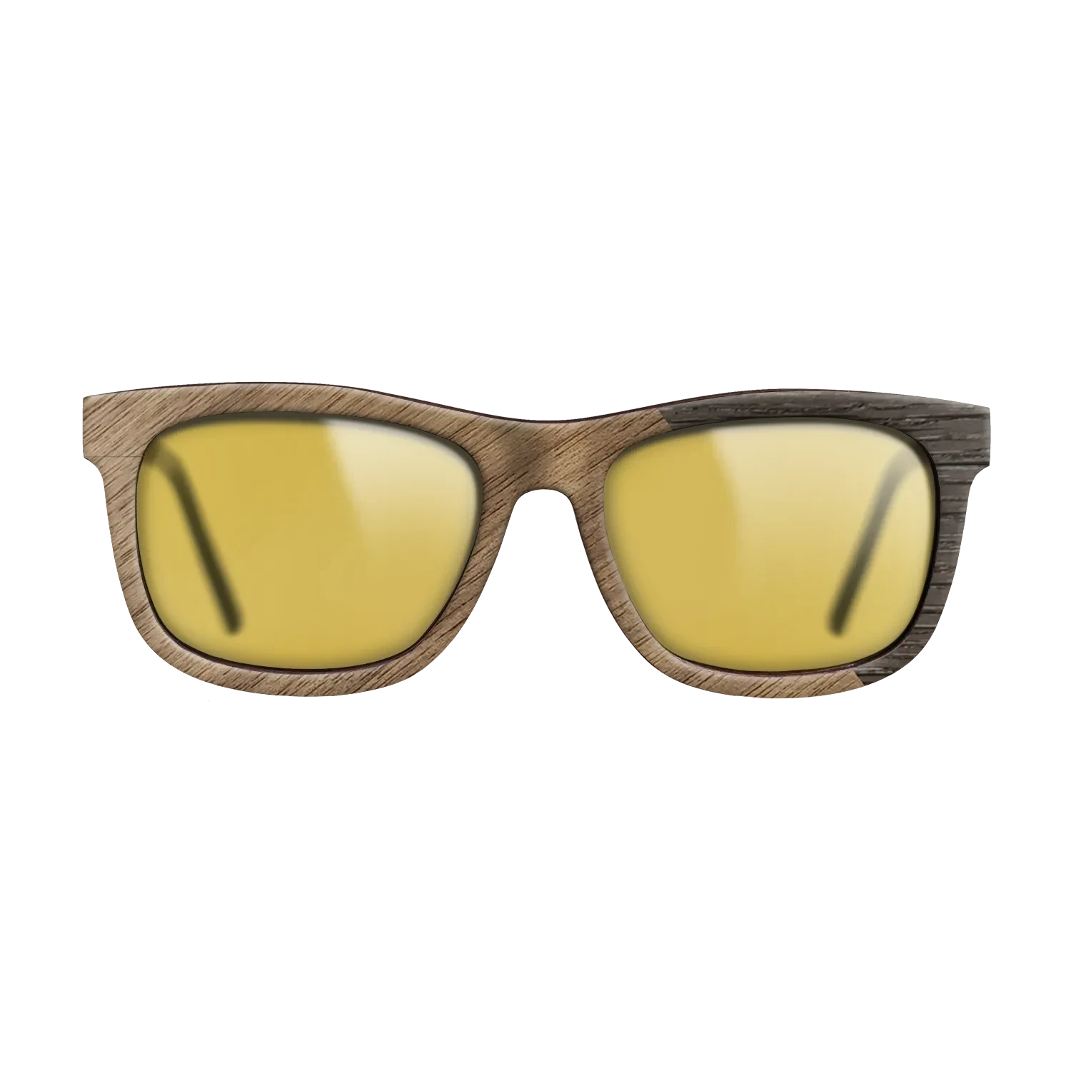 Ziricote Dark Quartered,Walnut: Straight Grain,Fumed Oak,Santos Rosewood Dark,Royal White Ebony: Angle Cut - The Hero - Square - 1172 - SIRIS wood optic