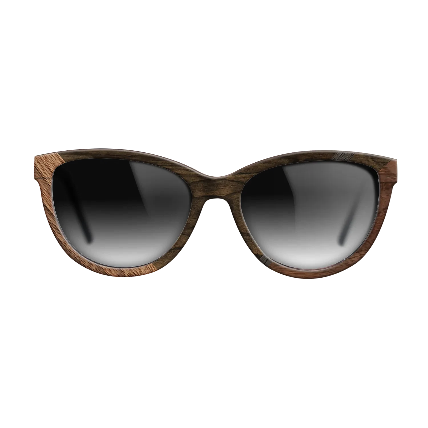 Ziricote Dark Quartered,Walnut: Straight Grain,Walnut Claro Light,Fumed Oak: Geometric - The Maiden - Cat - 1168 - SIRIS wood optic
