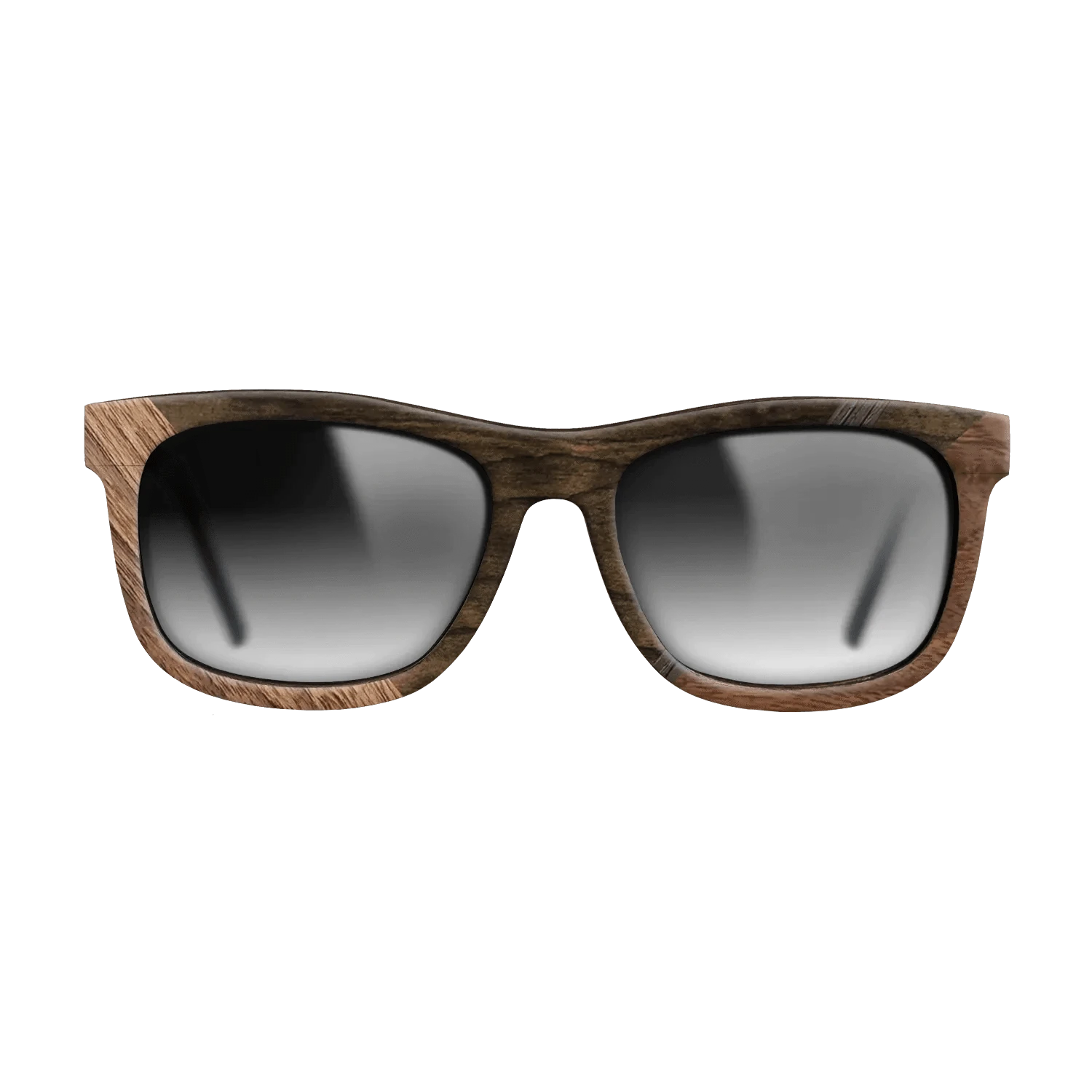 Ziricote Dark Quartered,Walnut: Straight Grain,Walnut Claro Light,Fumed Oak: Geometric - The Hero - Square - 1168 - SIRIS wood optic