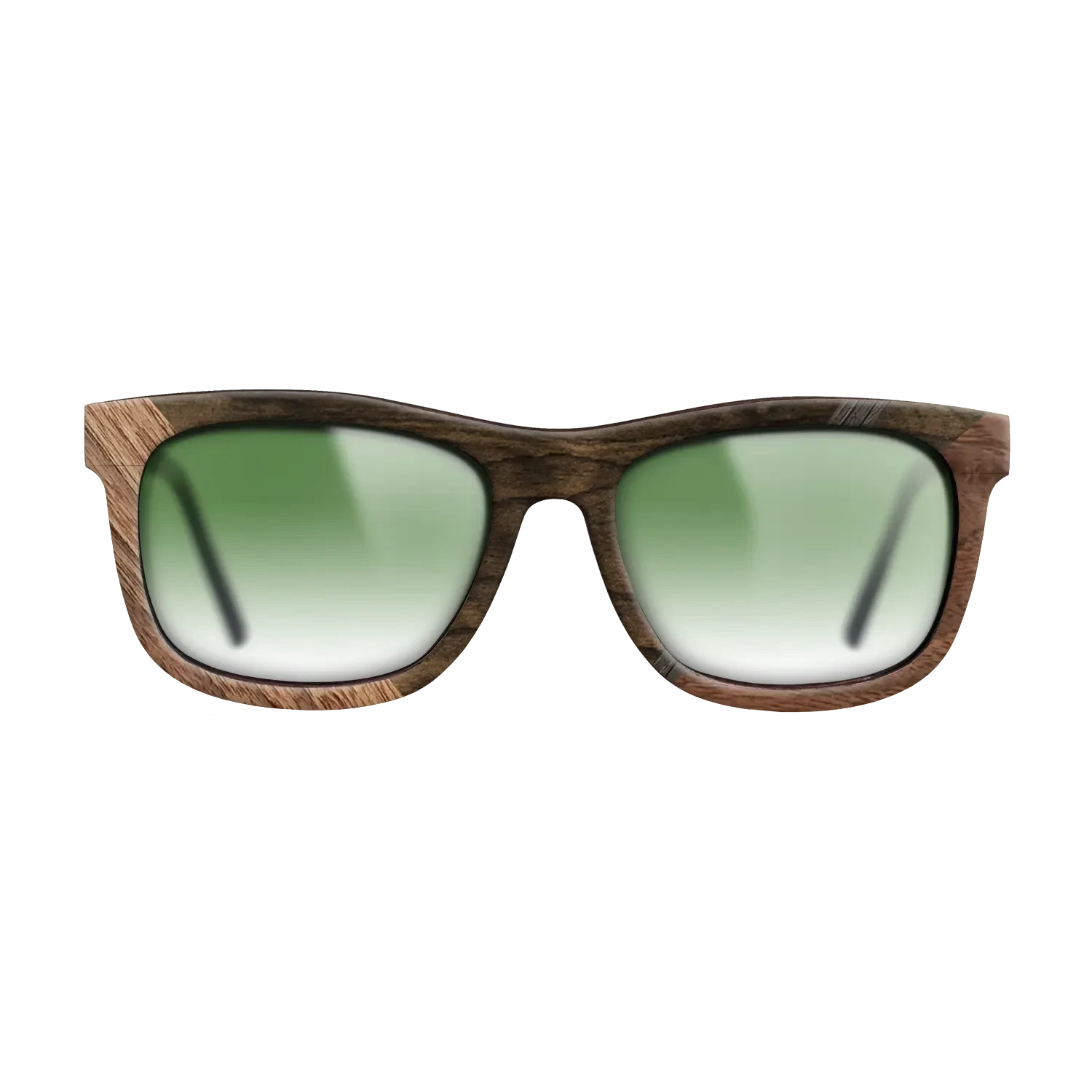 Ziricote Dark Quartered,Walnut: Straight Grain,Walnut Claro Light,Fumed Oak: Geometric - The Hero - Square - 1168 - SIRIS wood optic