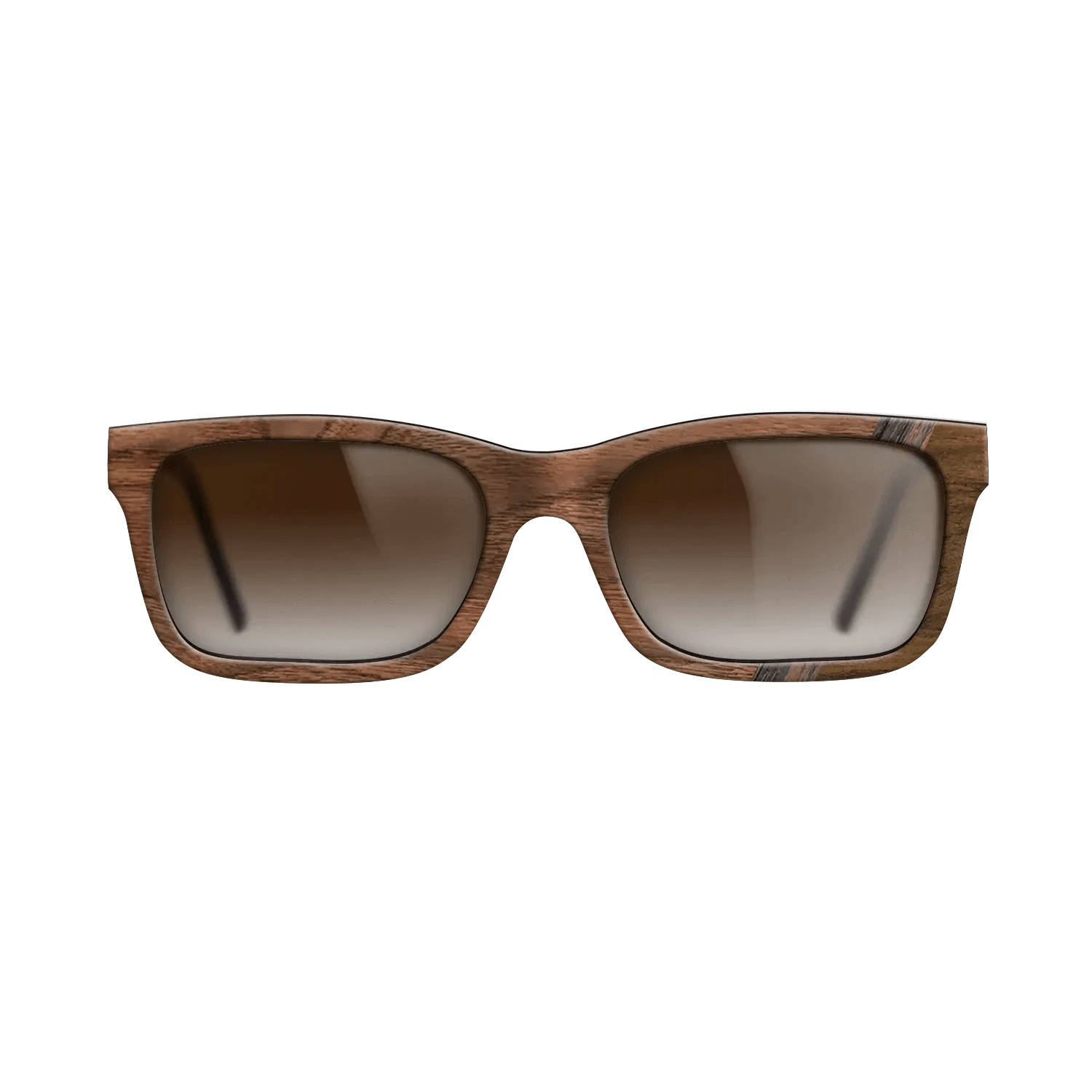 Rosewood Reconstituted,Walnut Claro Dark,Walnut: Straight Grain,Ziricote Dark Quartered: Fractal - The Sage - Rectangle - 1943 - SIRIS wood optic