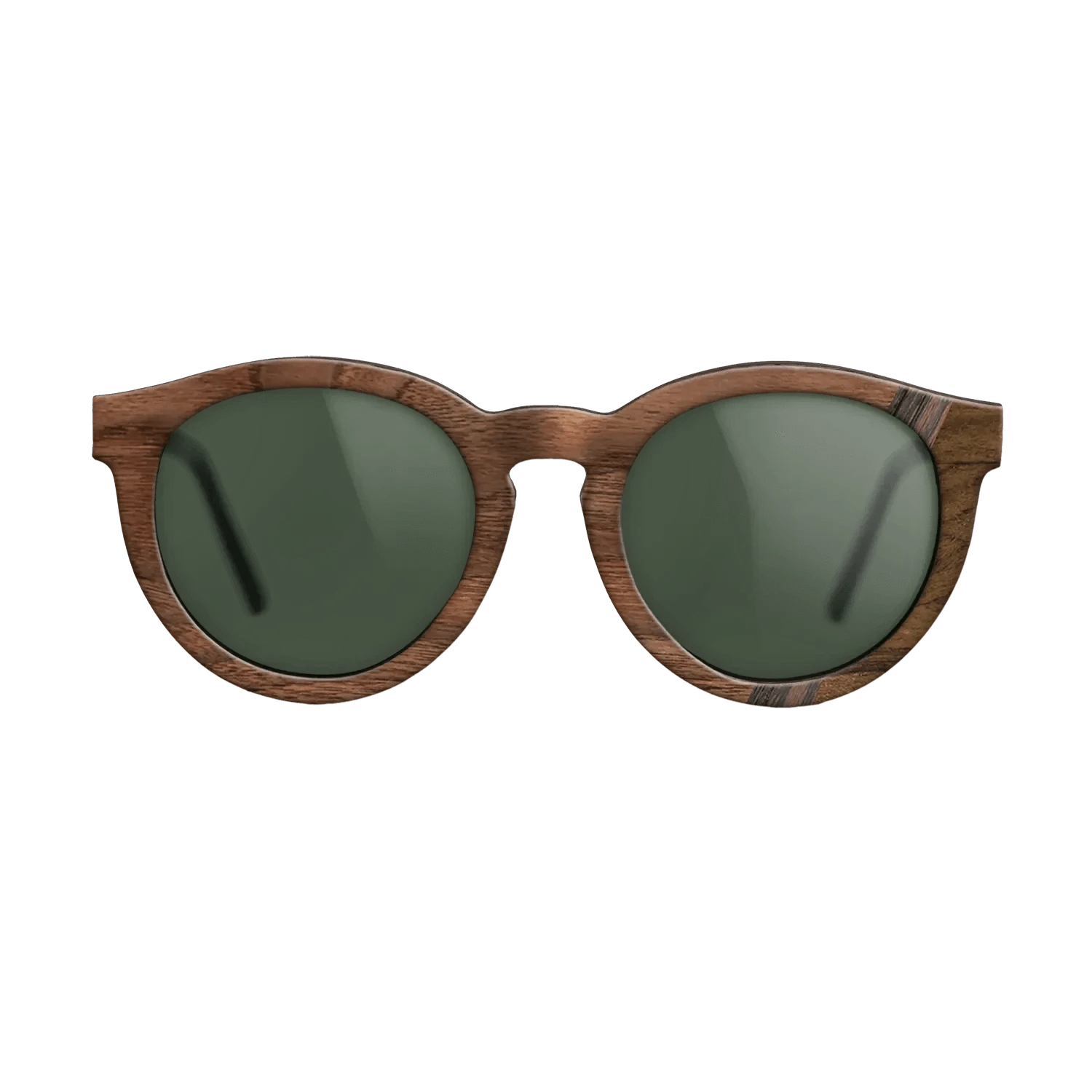 Rosewood Reconstituted,Walnut Claro Dark,Walnut: Straight Grain,Ziricote Dark Quartered: Fractal - The Rebel - Round - 1943 - SIRIS wood optic