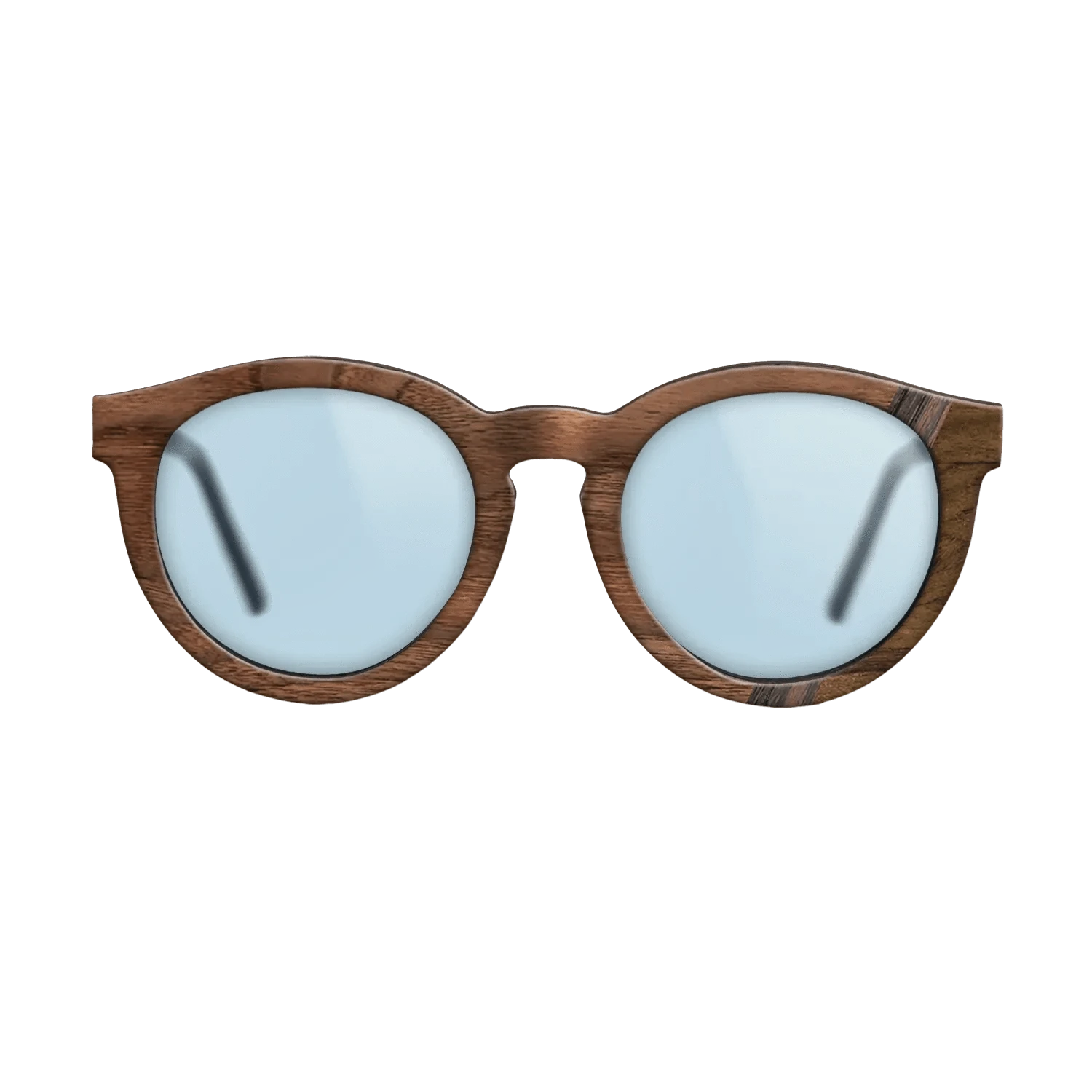 Rosewood Reconstituted,Walnut Claro Dark,Walnut: Straight Grain,Ziricote Dark Quartered: Fractal - The Rebel - Round - 1943 - SIRIS wood optic