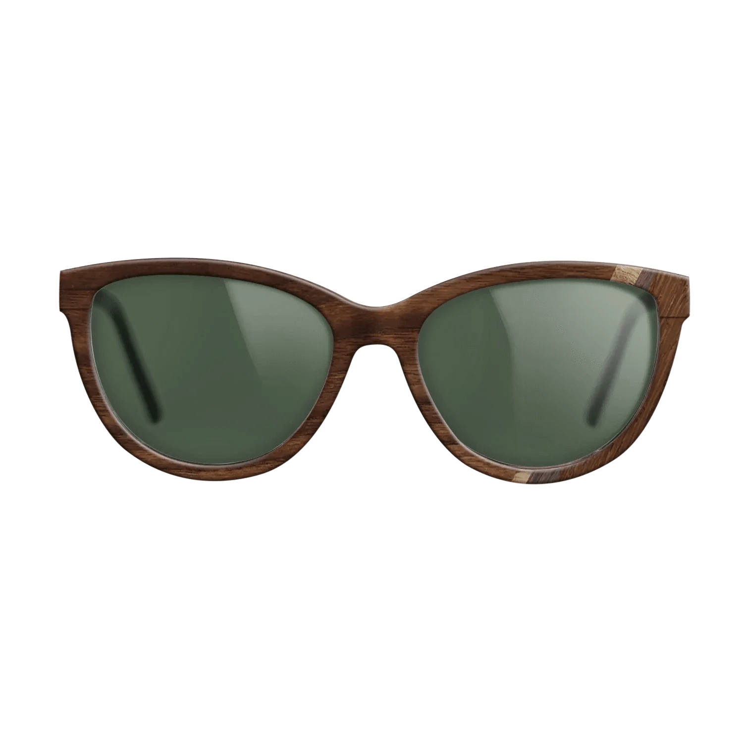 Walnut Claro Dark,Olive Burl,Wenge,Rosewood Reconstituted: Fractal - The Maiden - Cat - 1691 - SIRIS wood optic