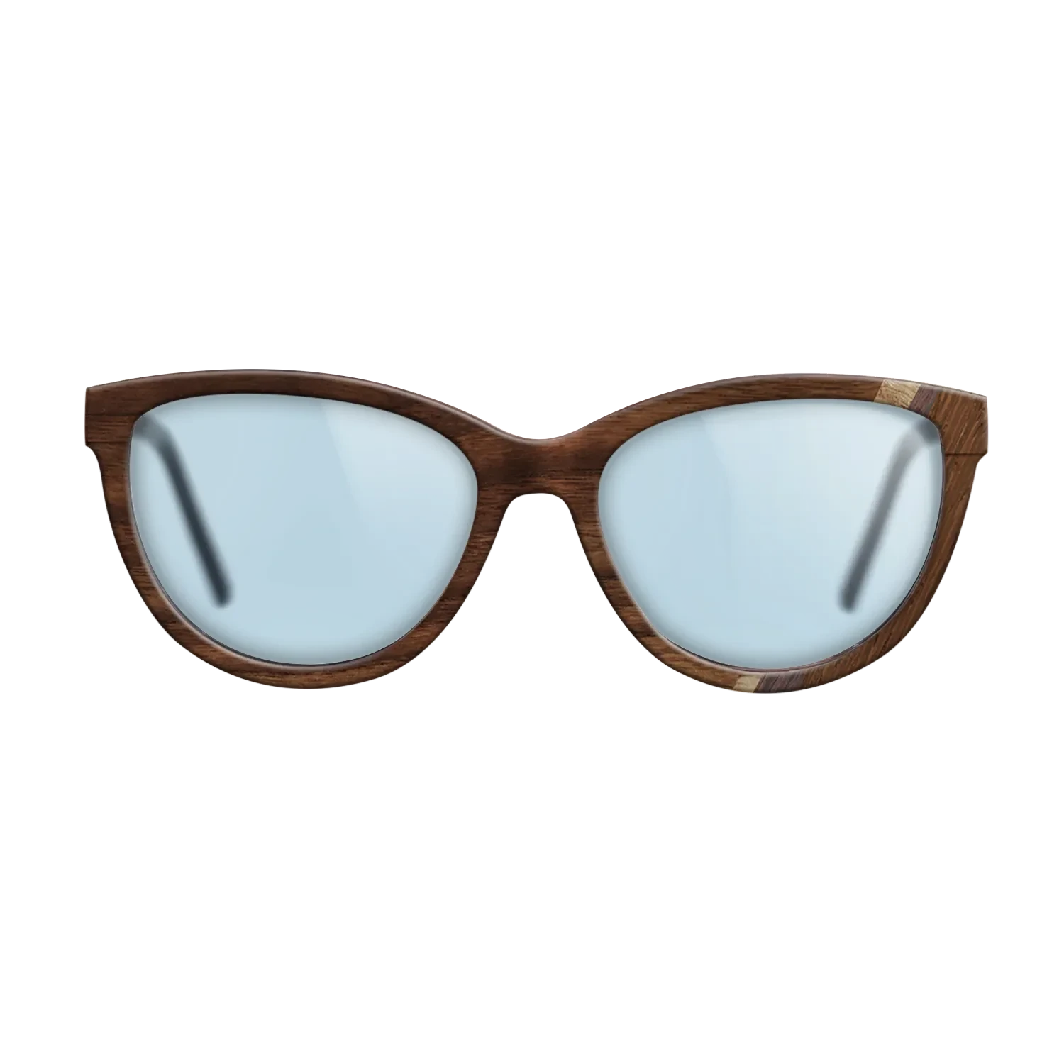 Walnut Claro Dark,Olive Burl,Wenge,Rosewood Reconstituted: Fractal - The Maiden - Cat - 1691 - SIRIS wood optic