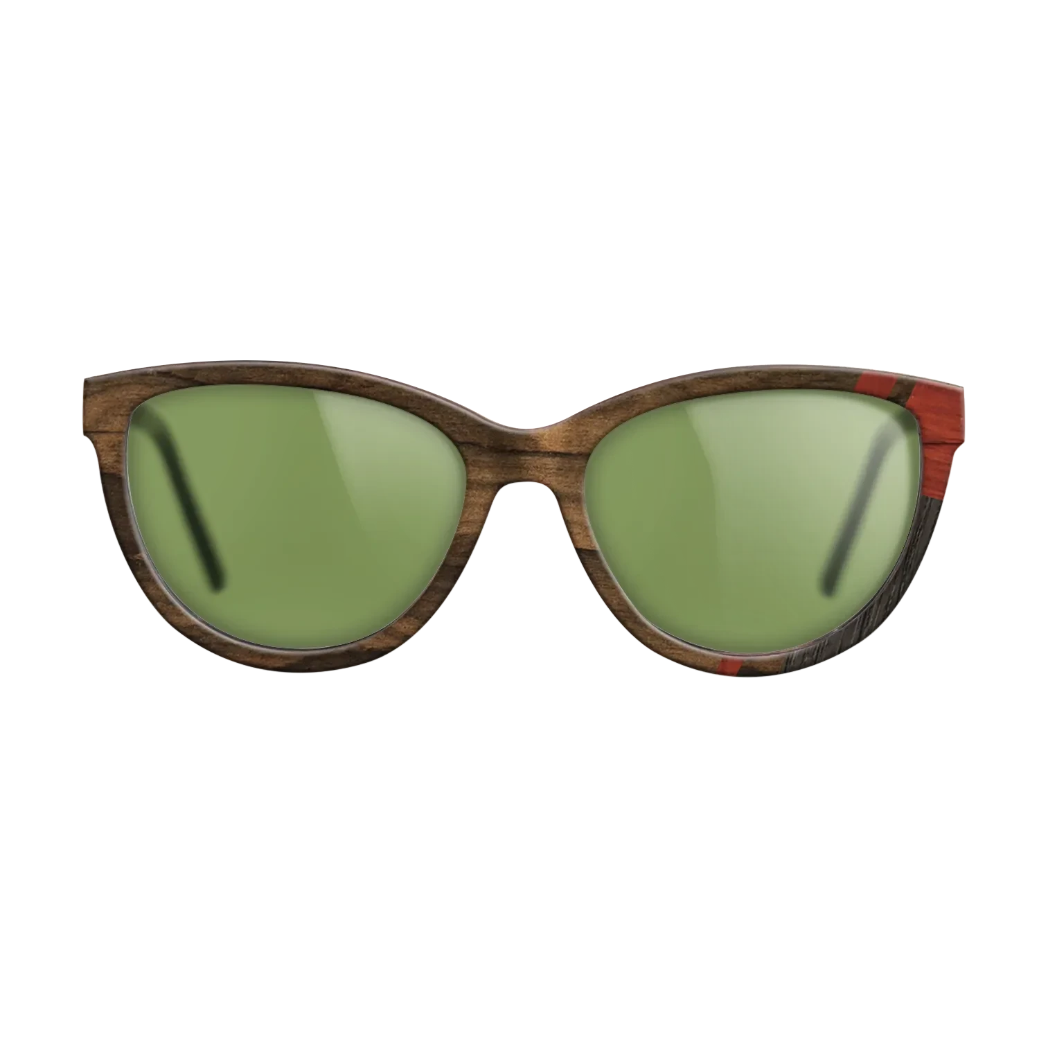 Wenge,Fumed Oak,Poplar Dyed: Red,Ziricote Dark Quartered: Mosaic - The Maiden - Cat - 1362 - SIRIS wood optic