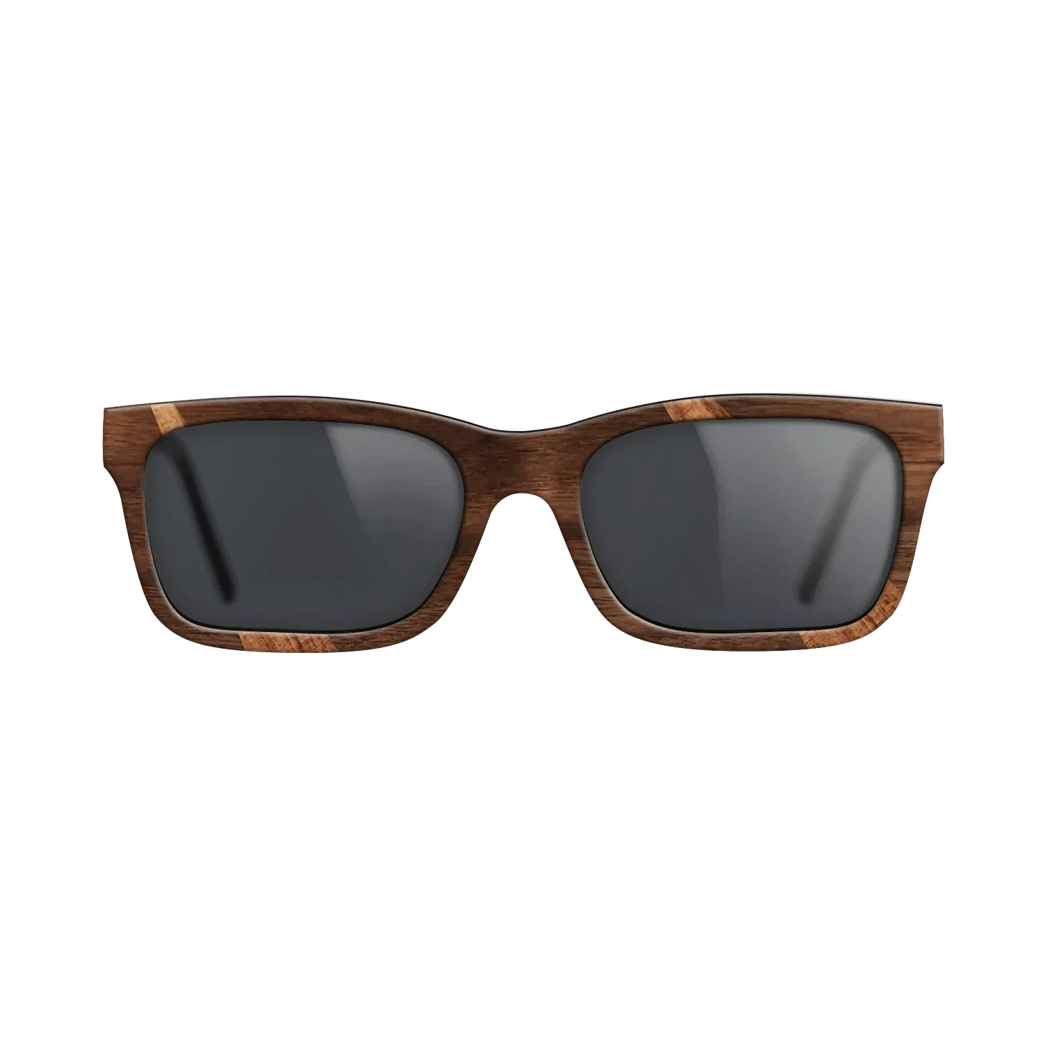 Walnut Claro Dark,Koa,Olive Burl: Fractal - The Sage - Rectangle - 1738 - SIRIS wood optic