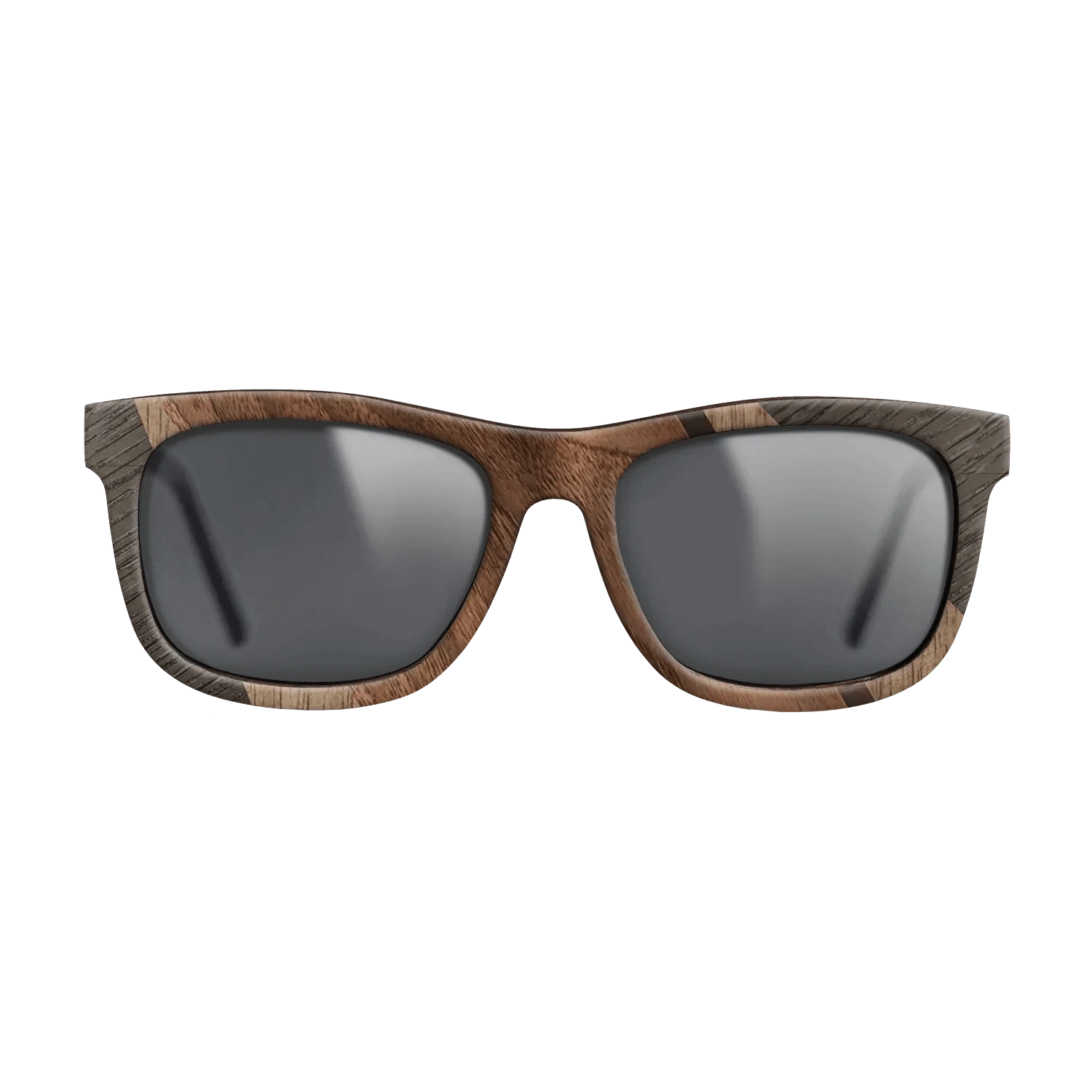Walnut Claro Light,Fumed Oak,Walnut: Straight Grain: Fractal - The Hero - Square - 1659 - SIRIS wood optic