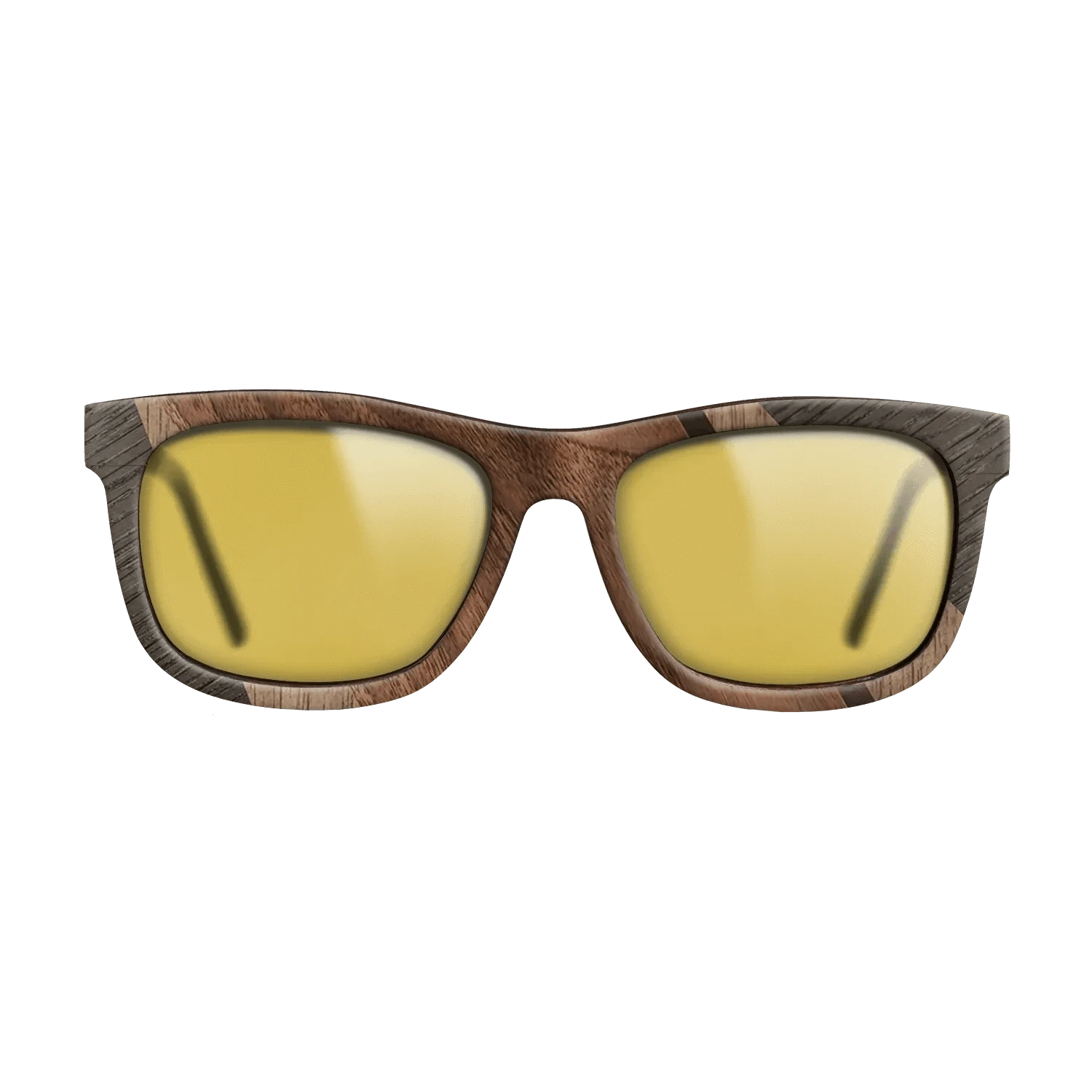 Walnut Claro Light,Fumed Oak,Walnut: Straight Grain: Fractal - The Hero - Square - 1659 - SIRIS wood optic