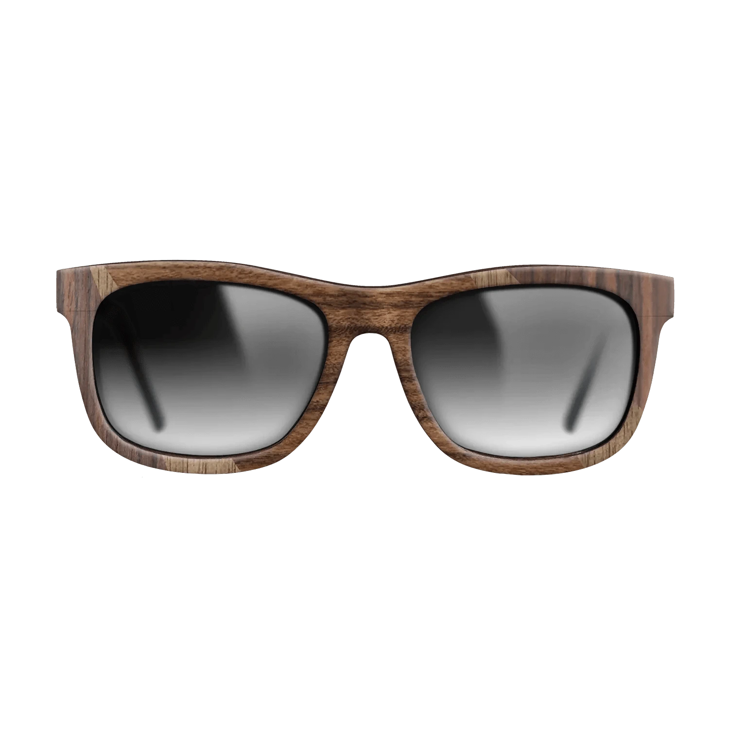 Santos Rosewood Light,Fumed Oak,Rosewood Reconstituted,Walnut: Straight Grain: Fractal - The Hero - Square - 822 - SIRIS wood optic