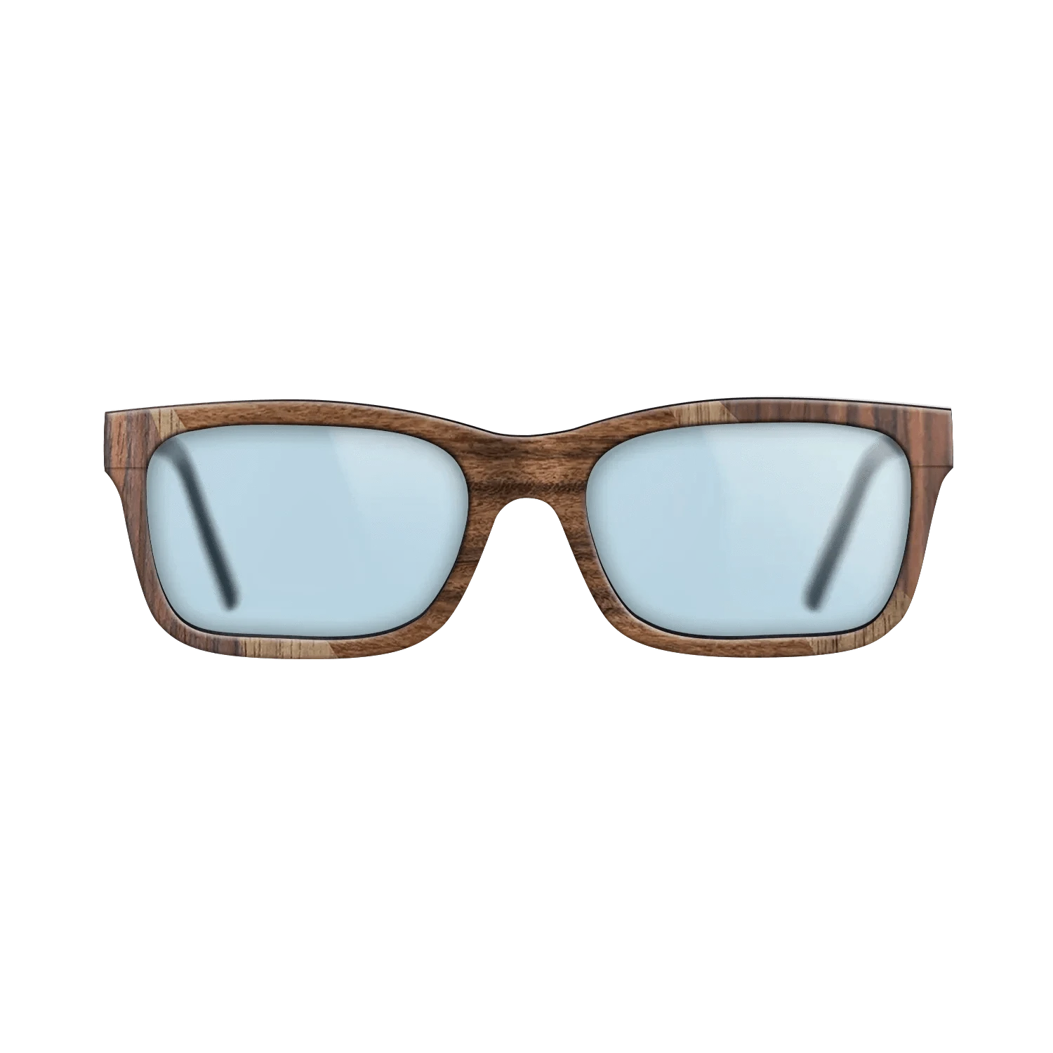 Santos Rosewood Light,Fumed Oak,Rosewood Reconstituted,Walnut: Straight Grain: Fractal - The Sage - Rectangle - 822 - SIRIS wood optic