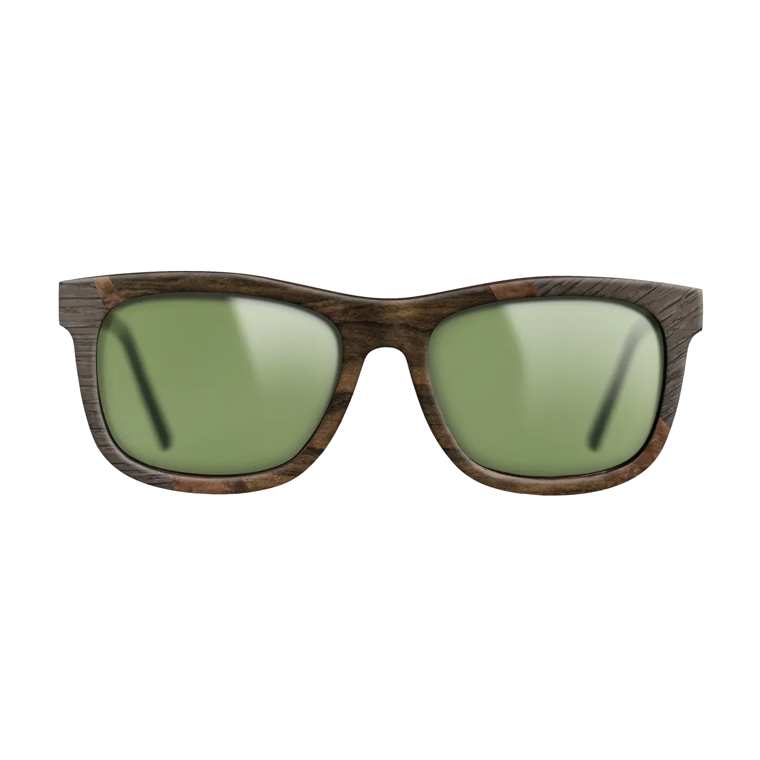 Ziricote Dark Quartered,Fumed Oak,Walnut: Straight Grain,Walnut Burl: Fractal - The Hero - Square - 1006 - SIRIS wood optic