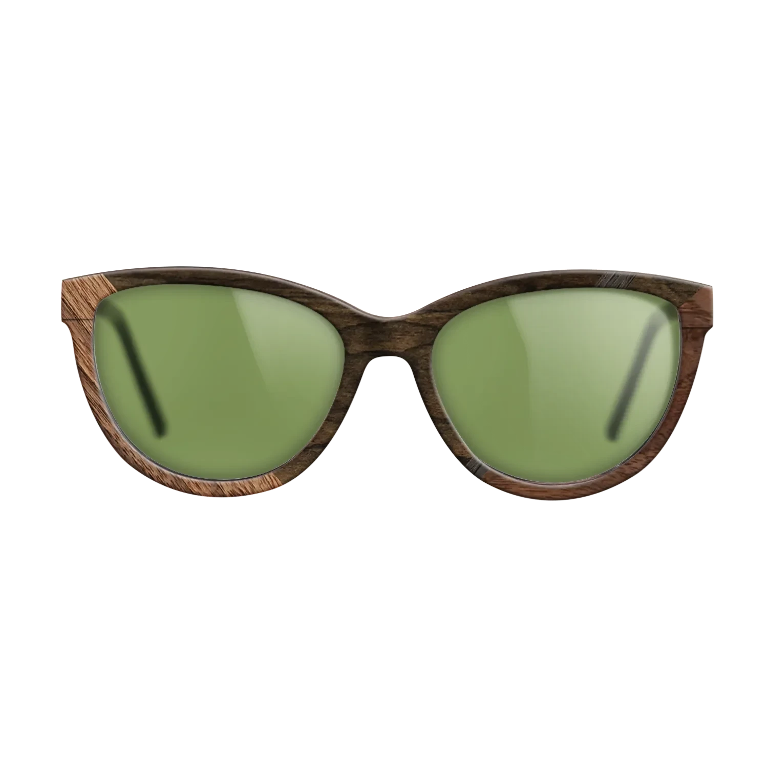 Walnut: Straight Grain,Fumed Oak,Poplar Dyed: Blue Denim,Walnut Burl: Geometric - The Maiden - Cat - 1044 - SIRIS wood optic