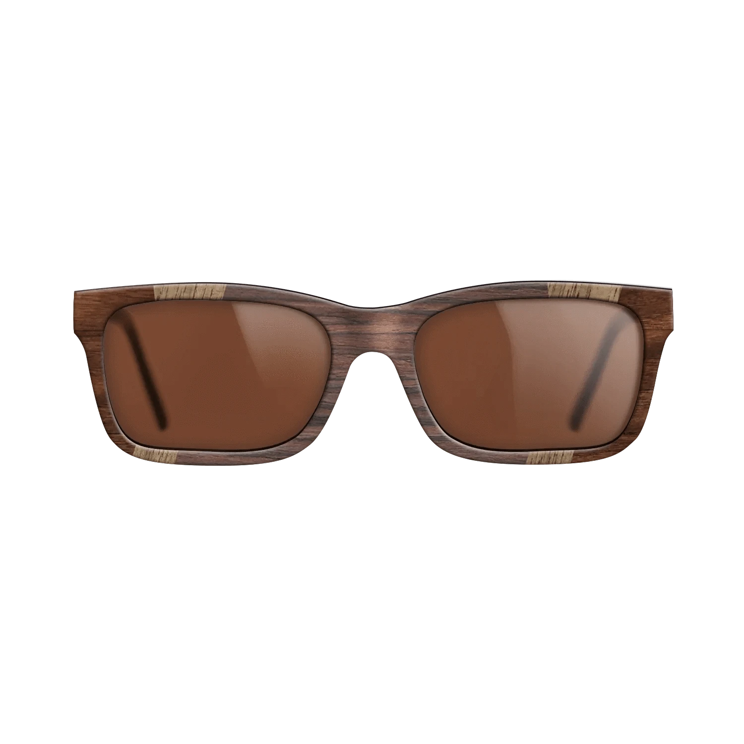 Walnut Claro Dark,Walnut: Straight Grain,Rosewood Reconstituted,Walnut Burl: Fractal - The Sage - Rectangle - 1037 - SIRIS wood optic