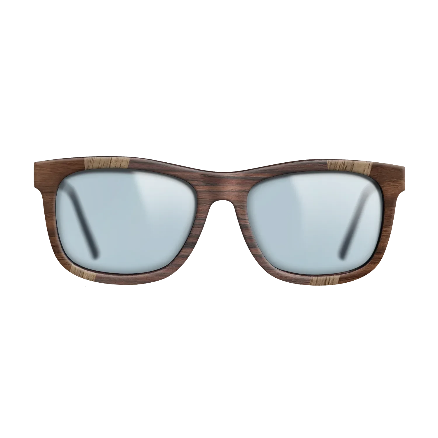 Walnut Claro Dark,Walnut: Straight Grain,Rosewood Reconstituted,Walnut Burl: Fractal - The Hero - Square - 1037 - SIRIS wood optic