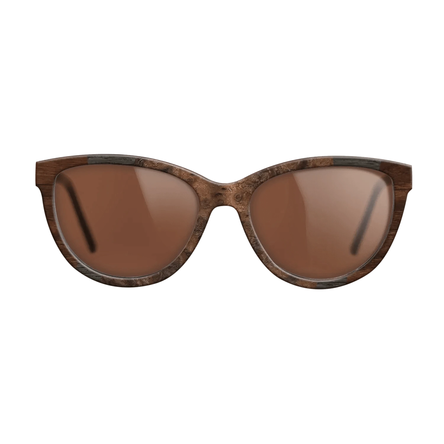 Walnut Burl,Fumed Oak,Walnut Claro Dark: Fractal - The Maiden - Cat - 728 - SIRIS wood optic