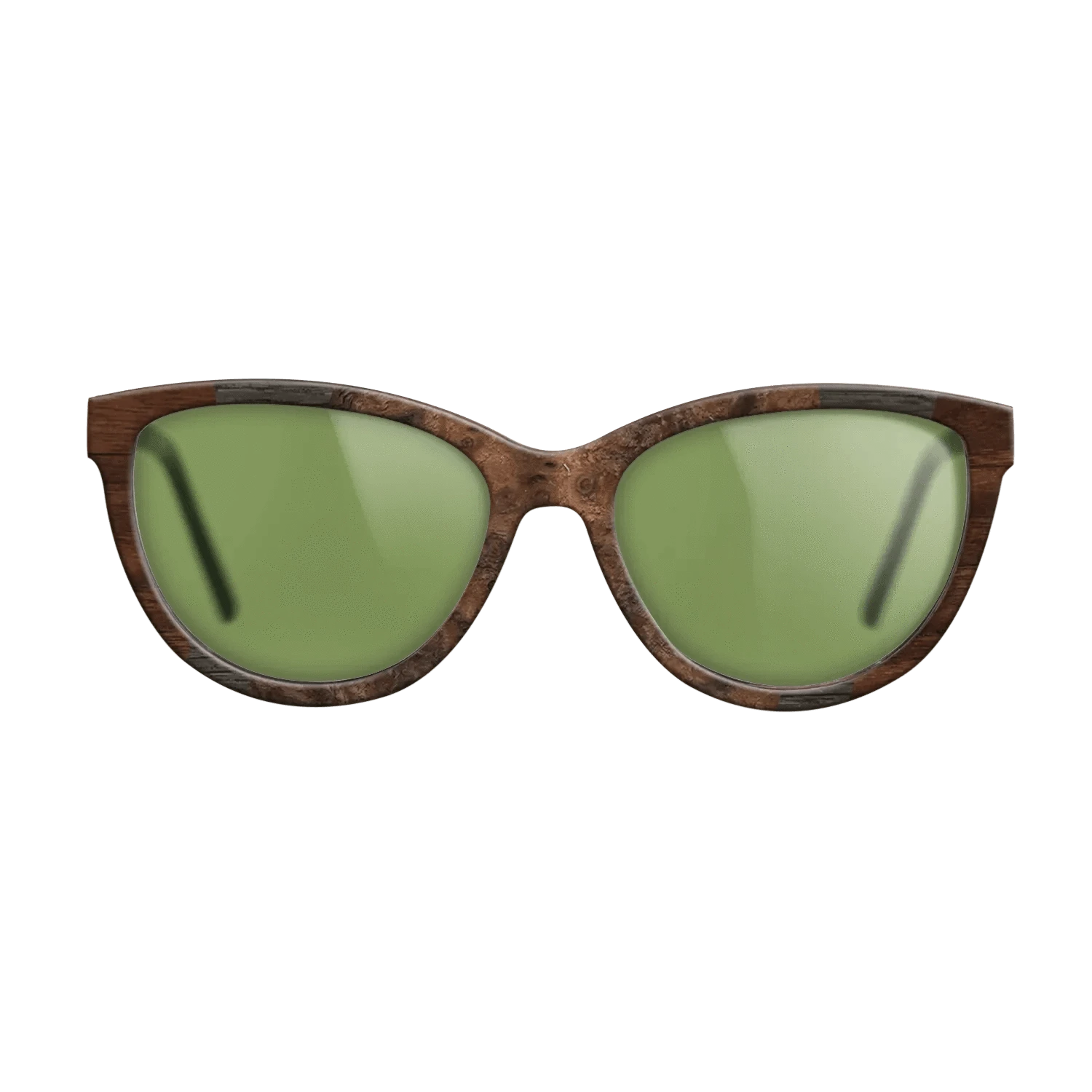 Walnut Burl,Fumed Oak,Walnut Claro Dark: Fractal - The Maiden - Cat - 728 - SIRIS wood optic