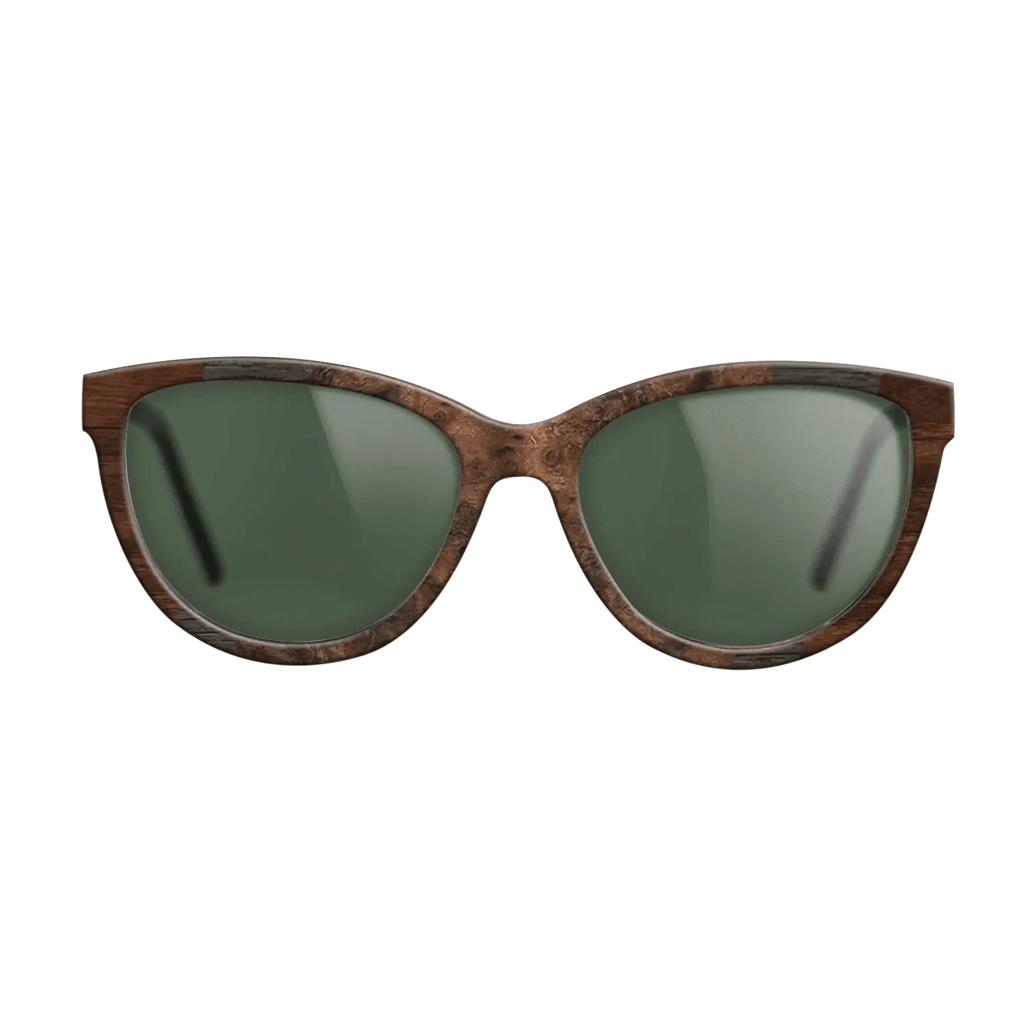 Walnut Burl,Fumed Oak,Walnut Claro Dark: Fractal - The Maiden - Cat - 728 - SIRIS wood optic