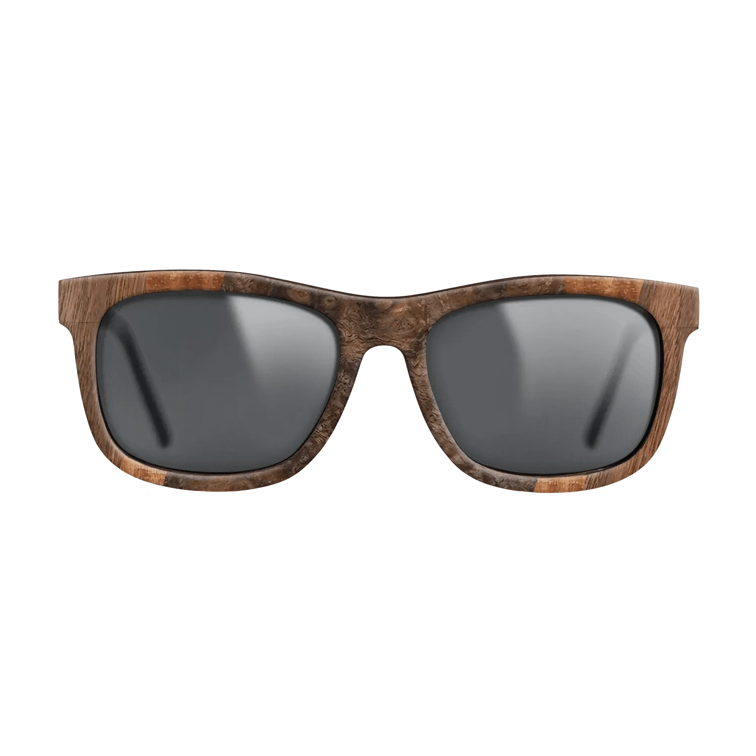 Walnut Claro Dark,Walnut Burl,Olive Burl,Koa: Fractal - The Hero - Square - 1800 - SIRIS wood optic