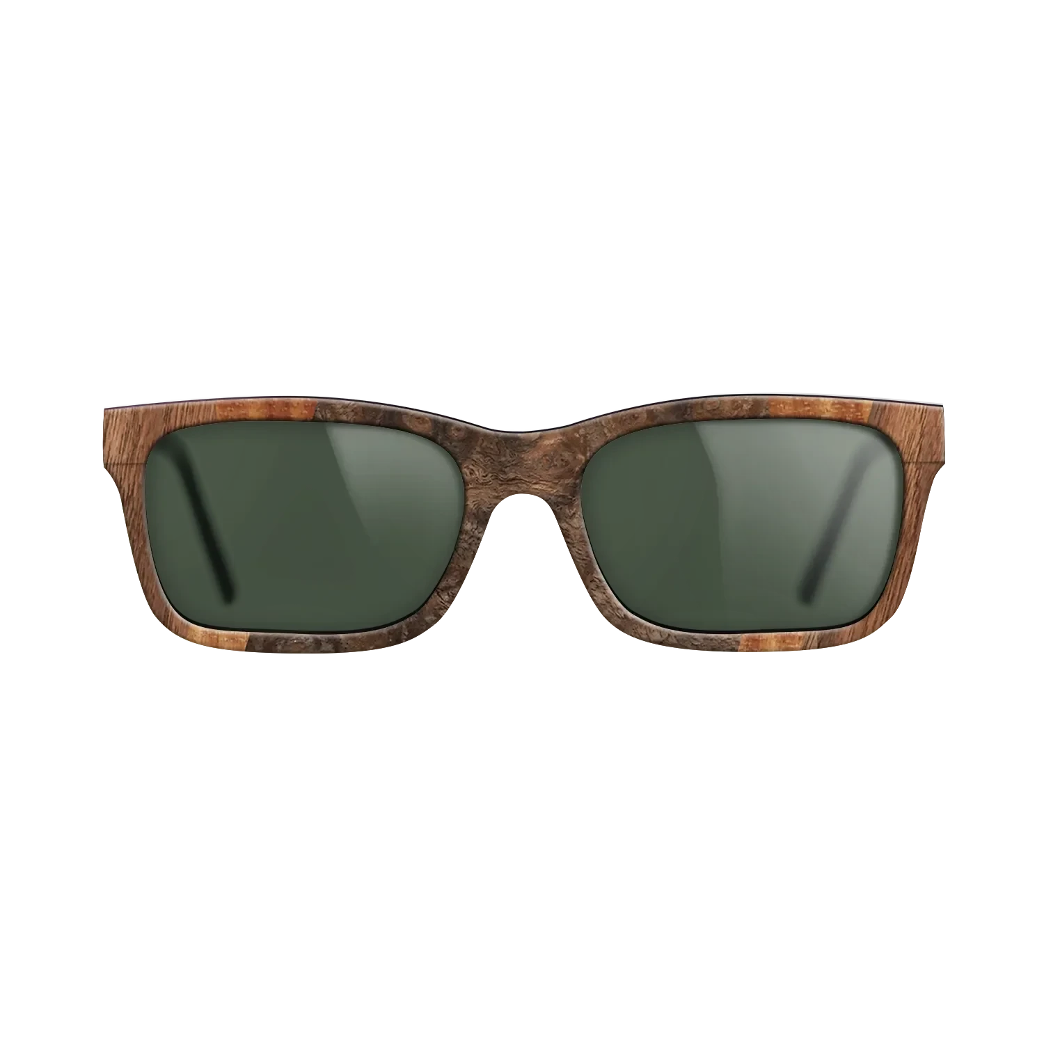 Walnut Claro Dark,Walnut Burl,Olive Burl,Koa: Fractal - The Sage - Rectangle - 1800 - SIRIS wood optic