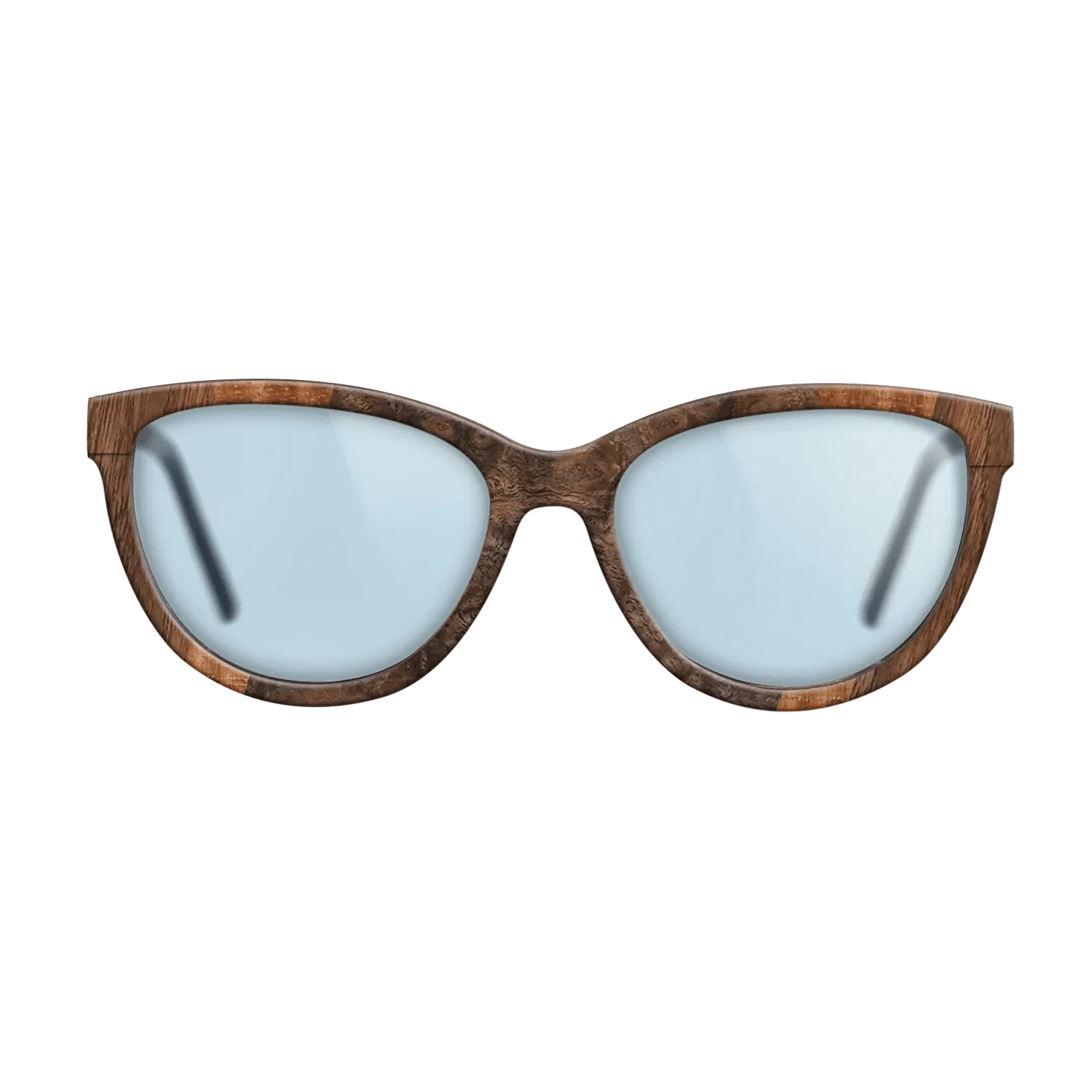 Walnut Claro Dark,Walnut Burl,Olive Burl,Koa: Fractal - The Maiden - Cat - 1800 - SIRIS wood optic