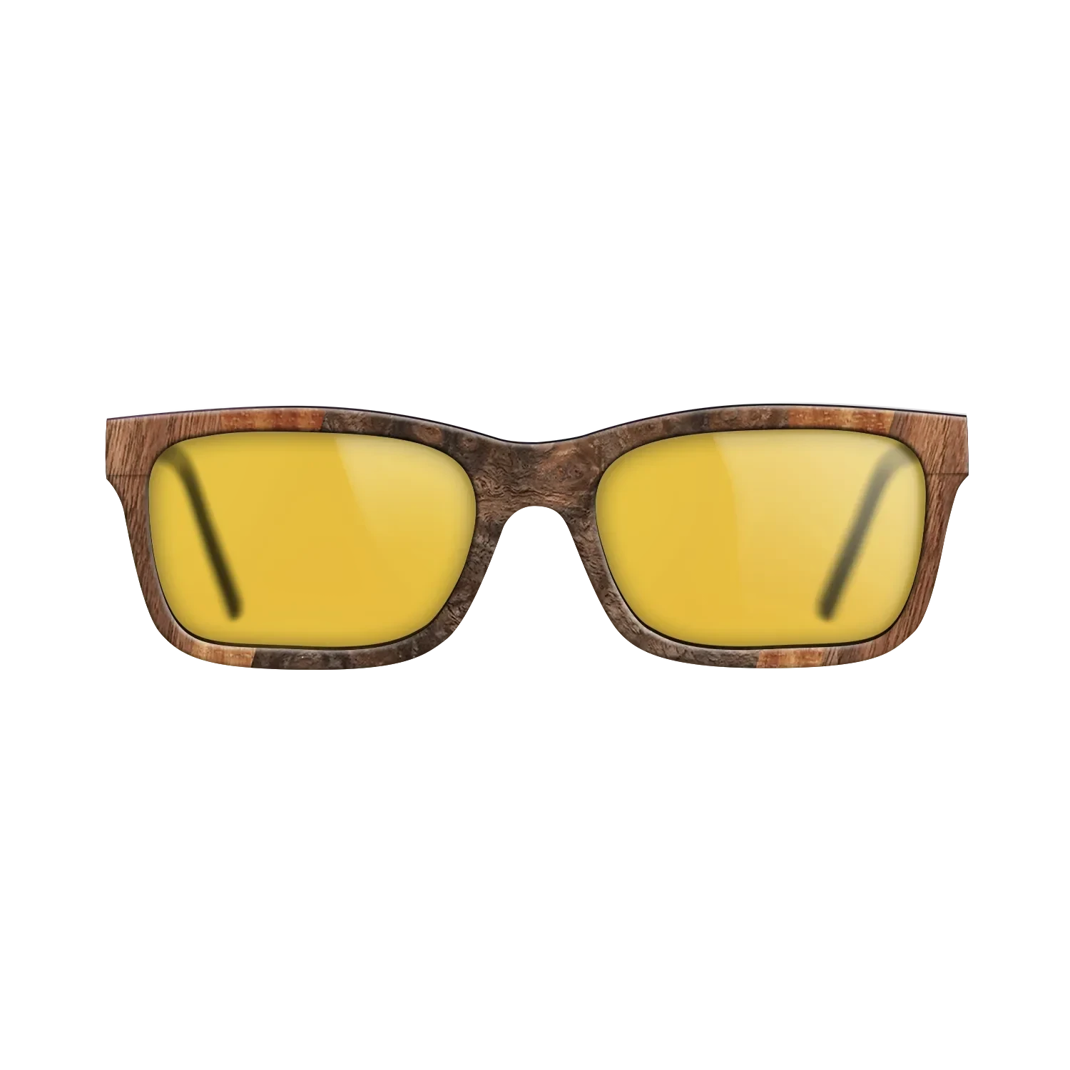 Walnut Claro Dark,Walnut Burl,Olive Burl,Koa: Fractal - The Sage - Rectangle - 1800 - SIRIS wood optic