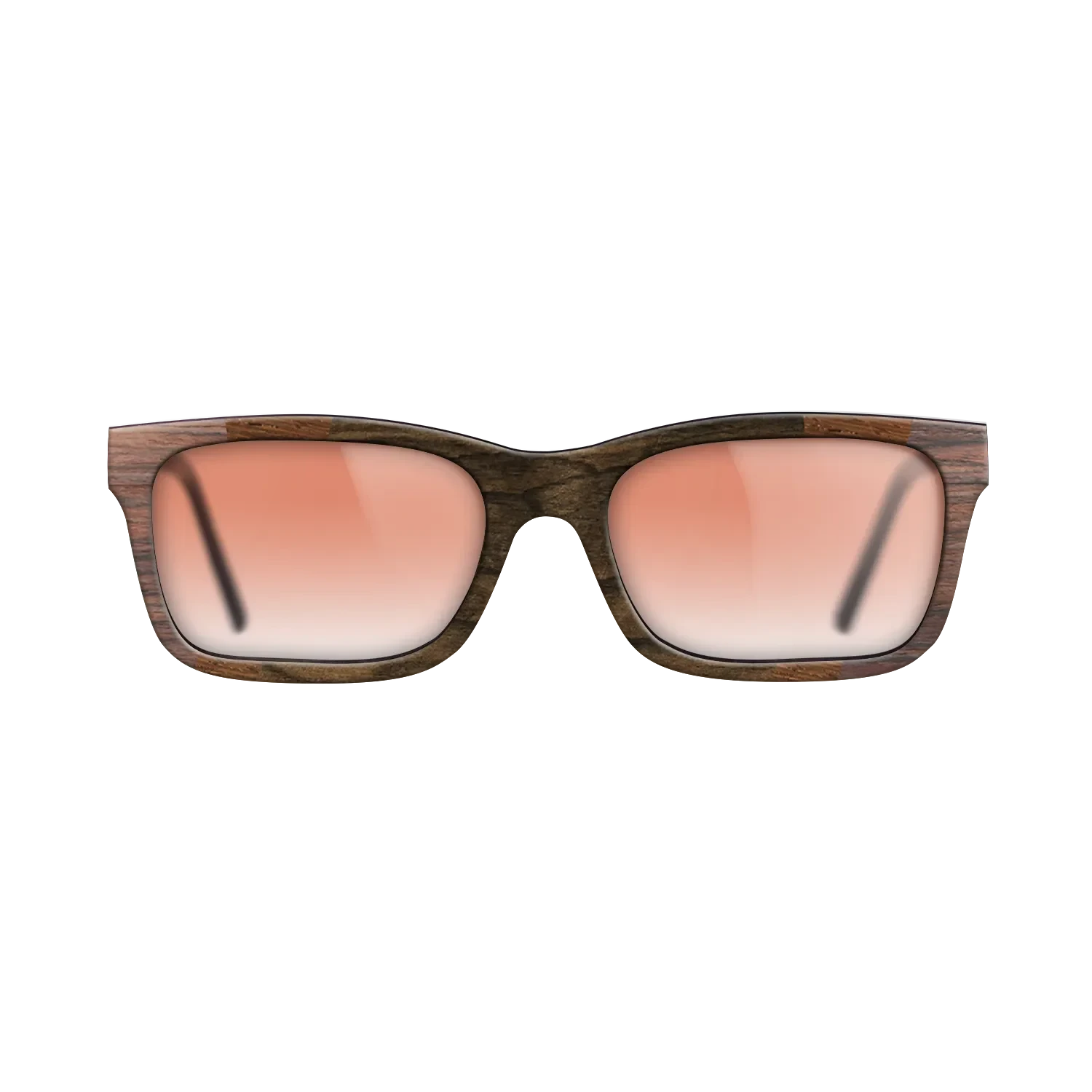 Rosewood Reconstituted,Wenge,Ziricote Dark Quartered: Fractal - The Sage - Rectangle - 1469 - SIRIS wood optic