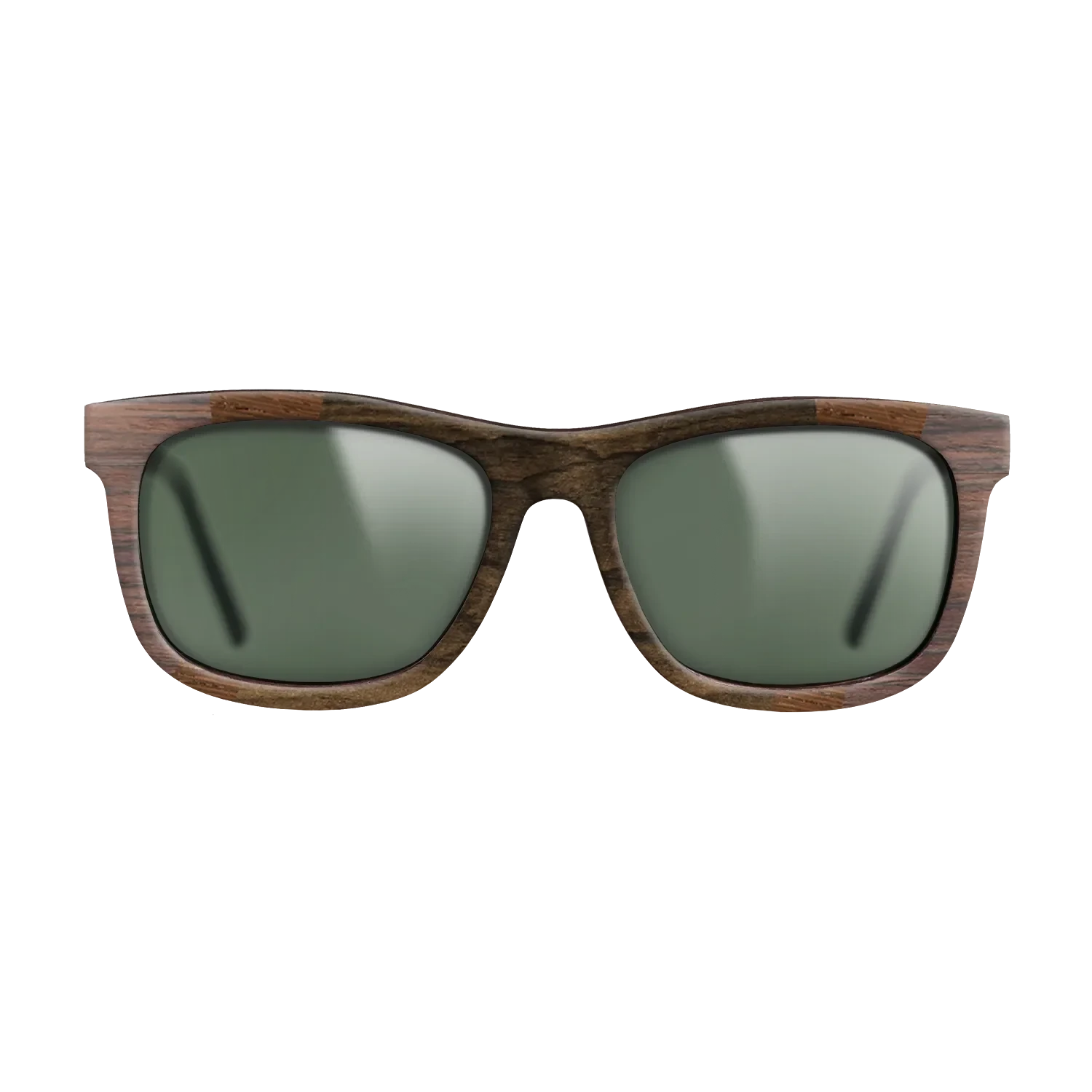 Rosewood Reconstituted,Wenge,Ziricote Dark Quartered: Fractal - The Hero - Square - 1469 - SIRIS wood optic