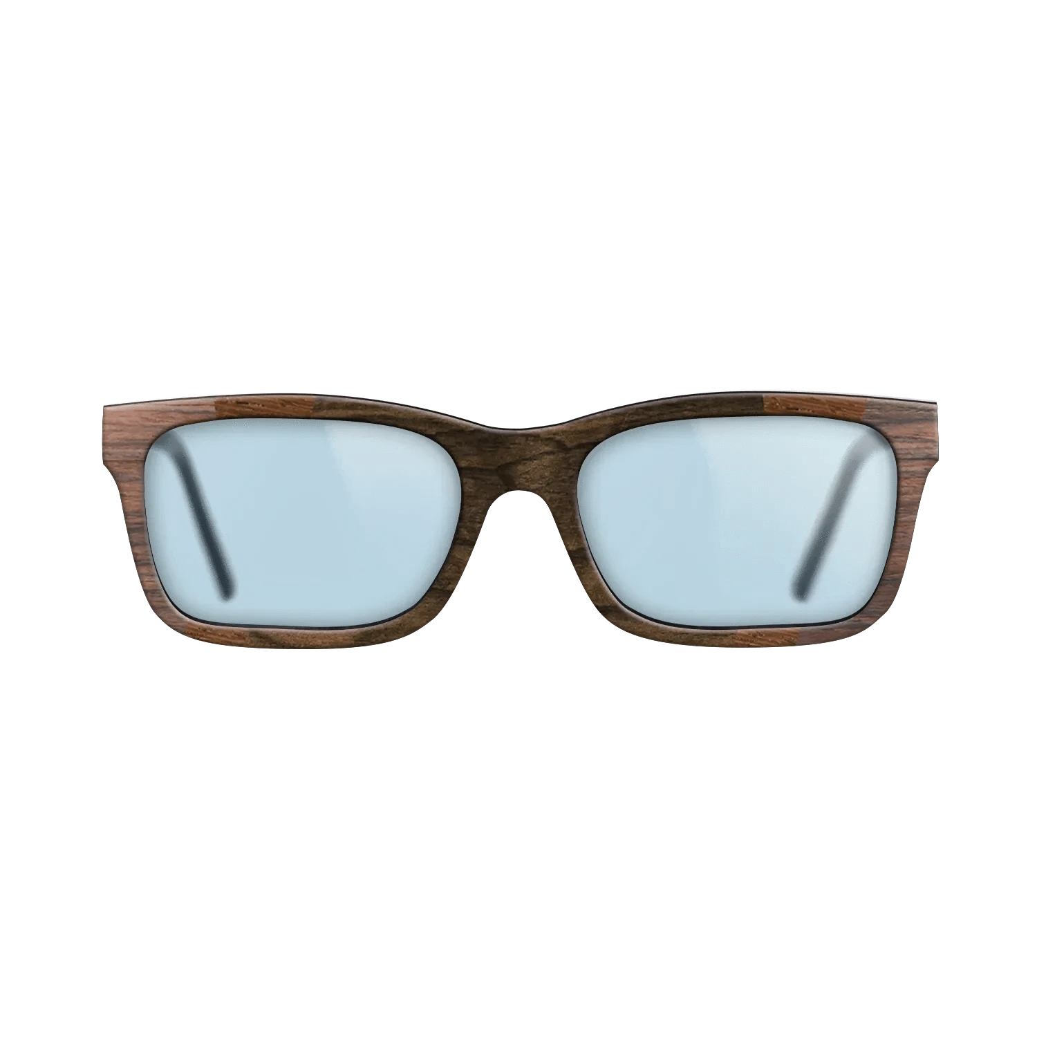 Rosewood Reconstituted,Wenge,Ziricote Dark Quartered: Fractal - The Sage - Rectangle - 1469 - SIRIS wood optic