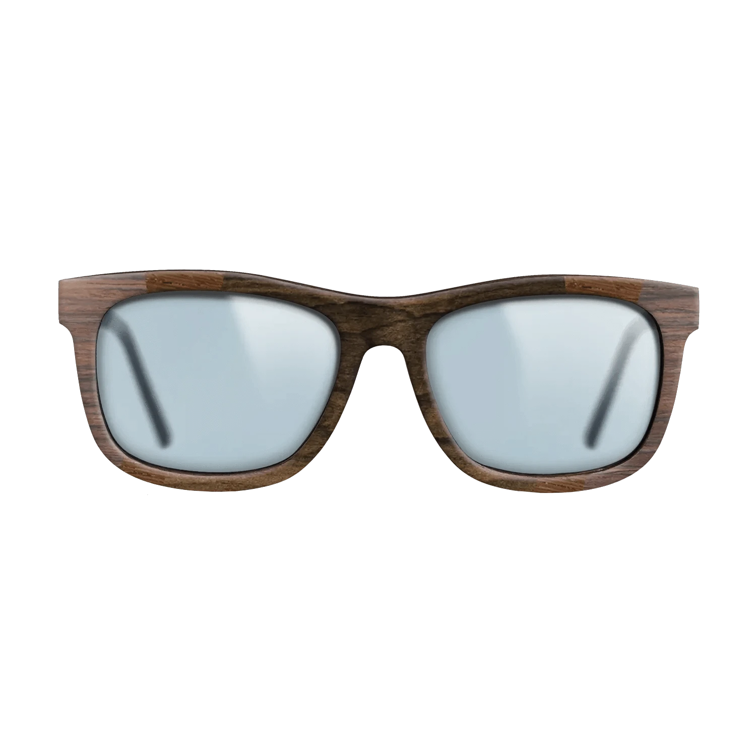 Rosewood Reconstituted,Wenge,Ziricote Dark Quartered: Fractal - The Hero - Square - 1469 - SIRIS wood optic