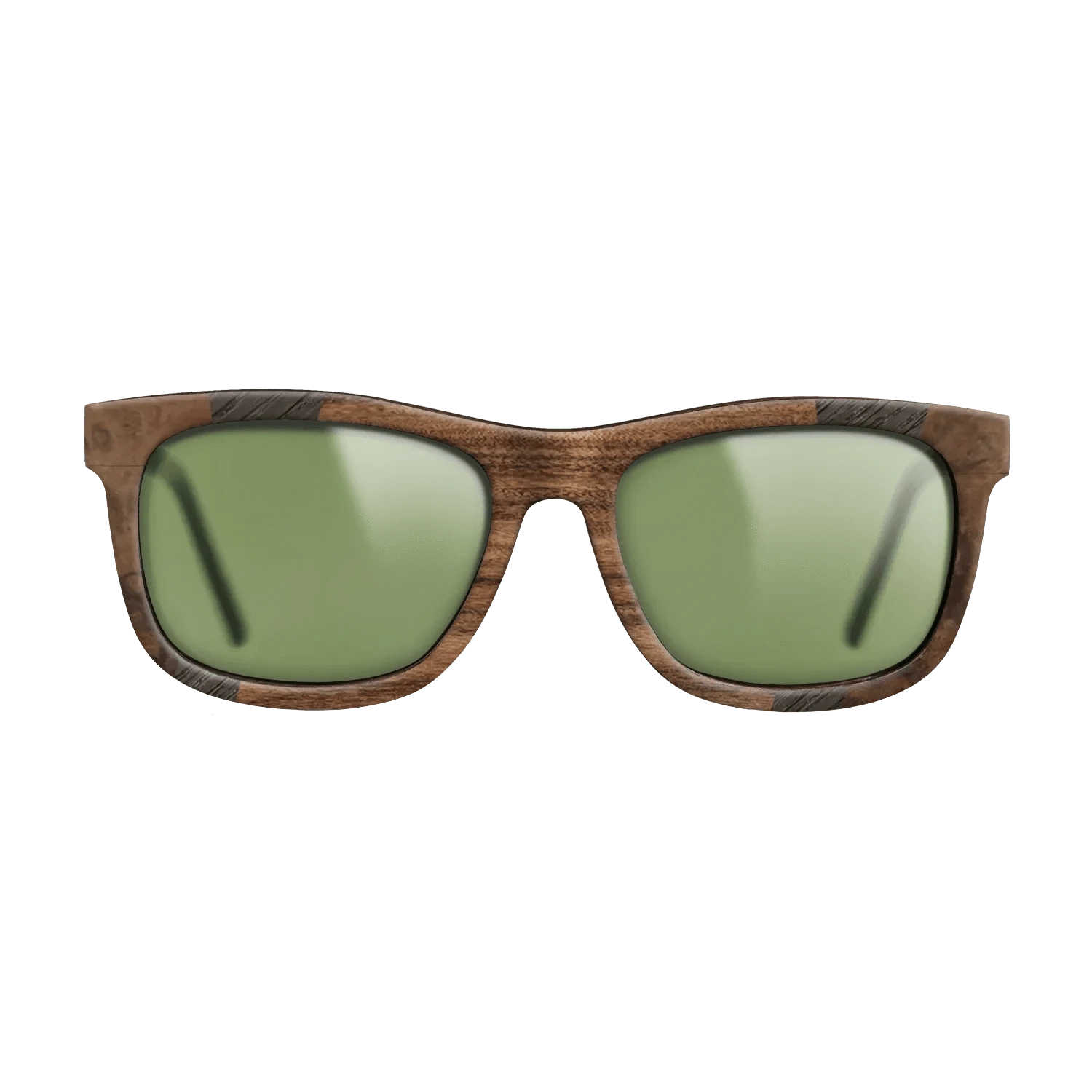 Santos Rosewood Dark,Walnut Burl,Fumed Oak,Walnut Claro Light: Fractal - The Hero - Square - 1106 - SIRIS wood optic