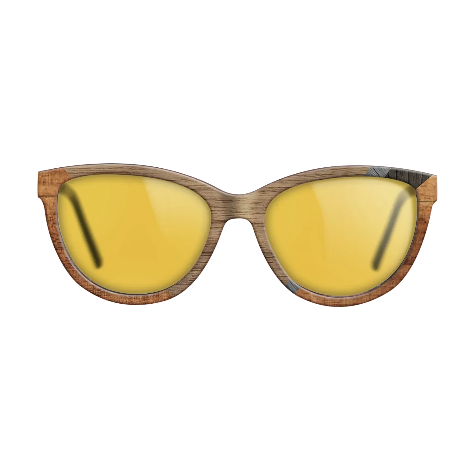 Walnut: Straight Grain,Koa,Fumed Oak,Poplar Dyed: Grey: Geometric - The Maiden - Cat - 1264 - SIRIS wood optic